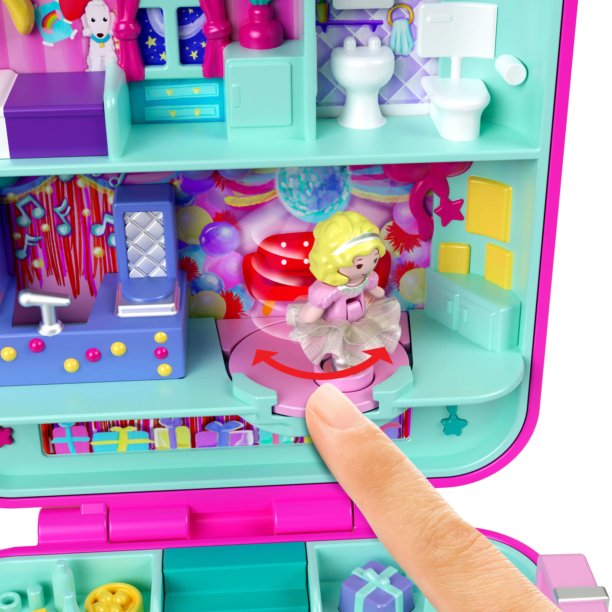 Polly Pocket Mattel 80th Anniversary Heritage Compact - Image 3