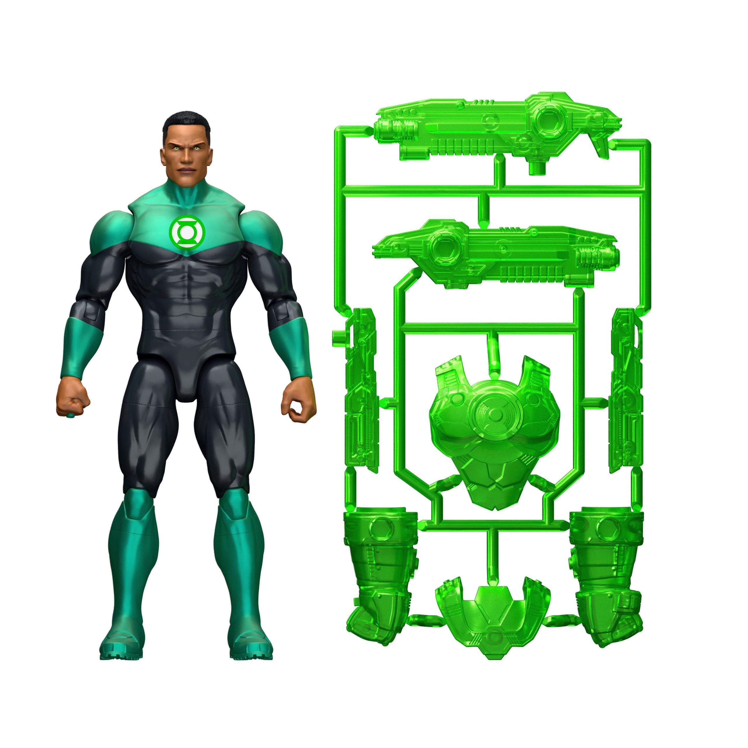 DC Premier Series 2 Green Lantern John Stewart Hero Action Figure - Image 5