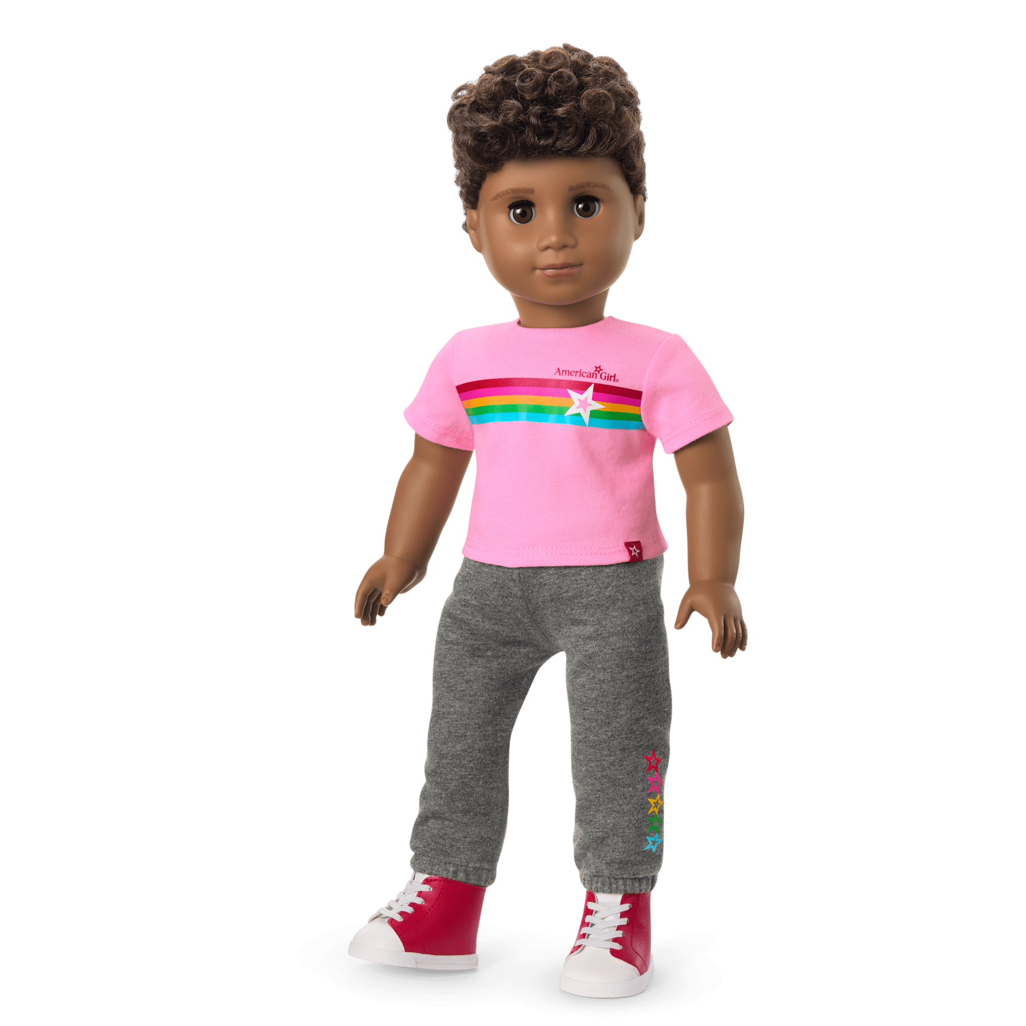 Truly Me™ 18-inch Doll #113 with curly dark-brown hair - Image 10