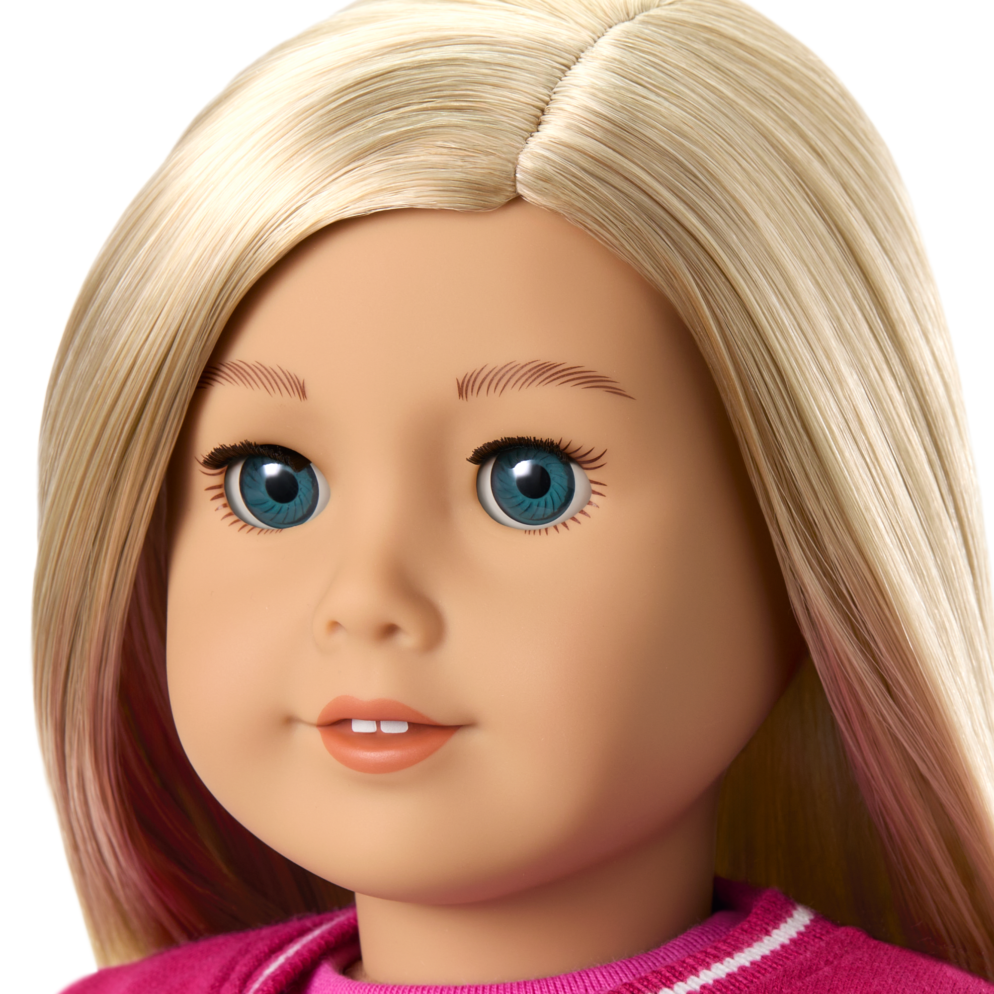 Truly Me™ 18-inch Doll #100 with straight layered blonde hair - Image 5