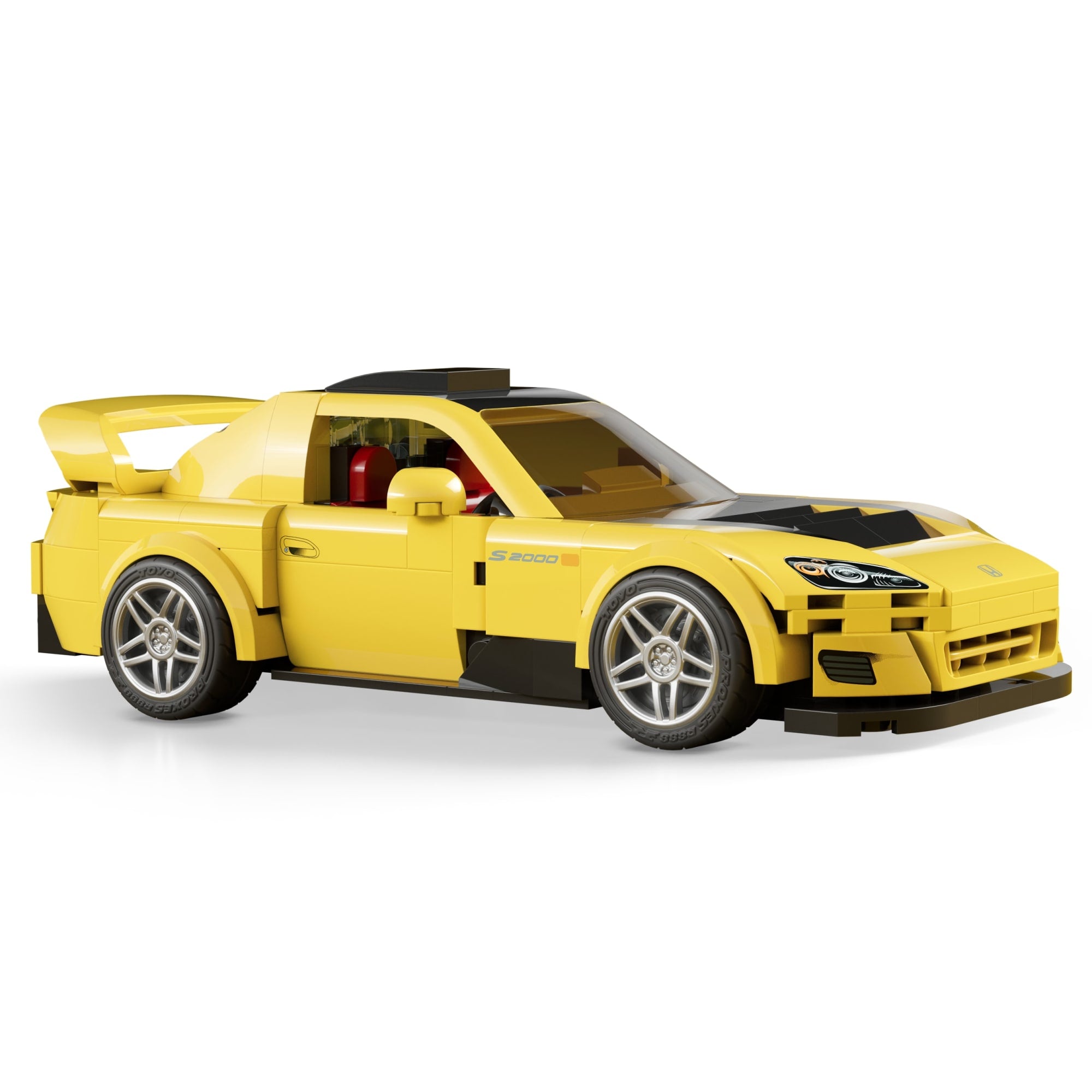 Mattel Brick Shop Hot Wheels '07 Honda S2000 Building Set - Image 2