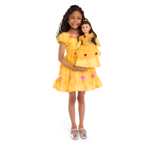 American Girl® Disney Princess Belle 18-inch Doll & Dress for Girls Bundle