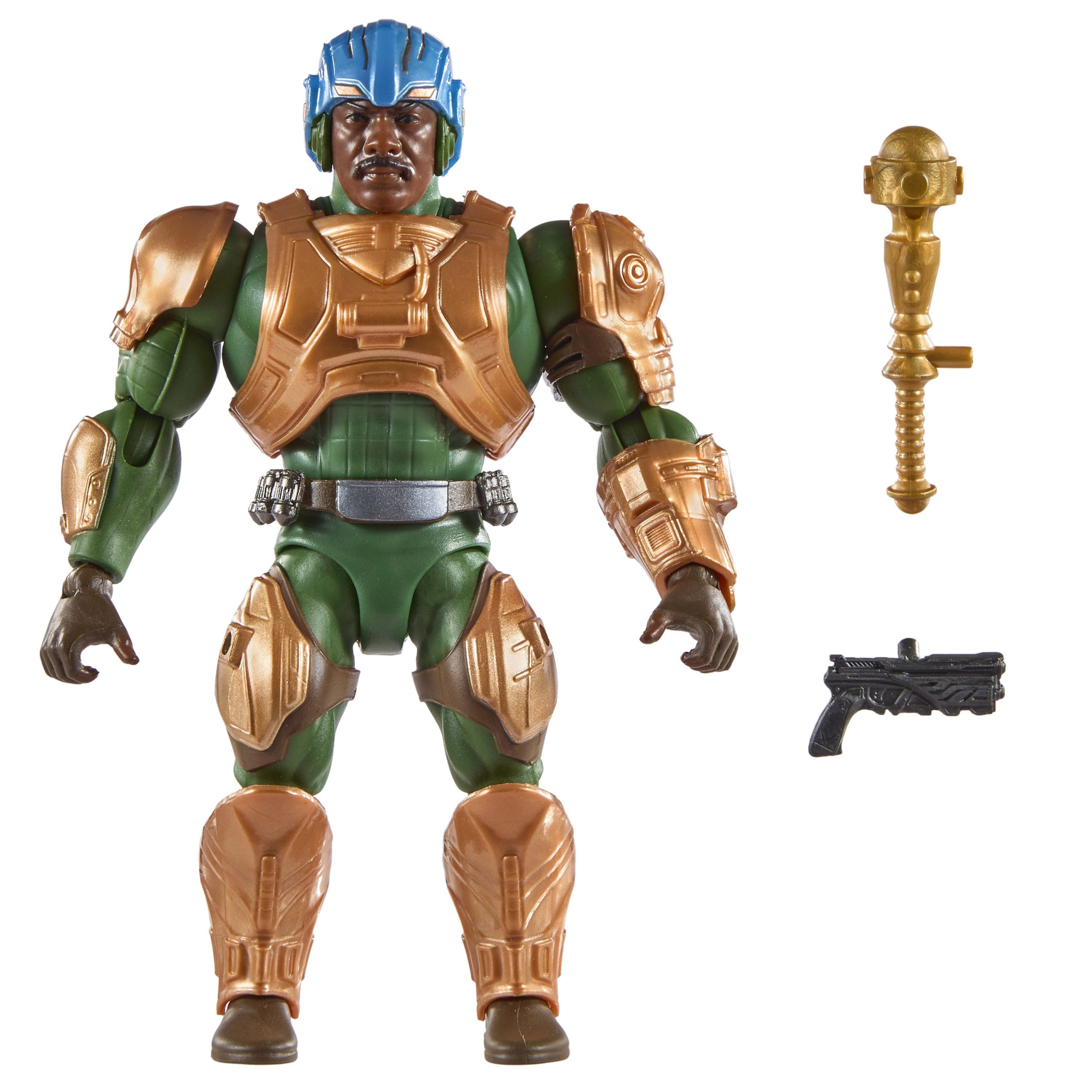 Masters Of The Universe Origins Man At Arms 2026 Movie 5.5 Inch Action Figure Toy. Idris Elba