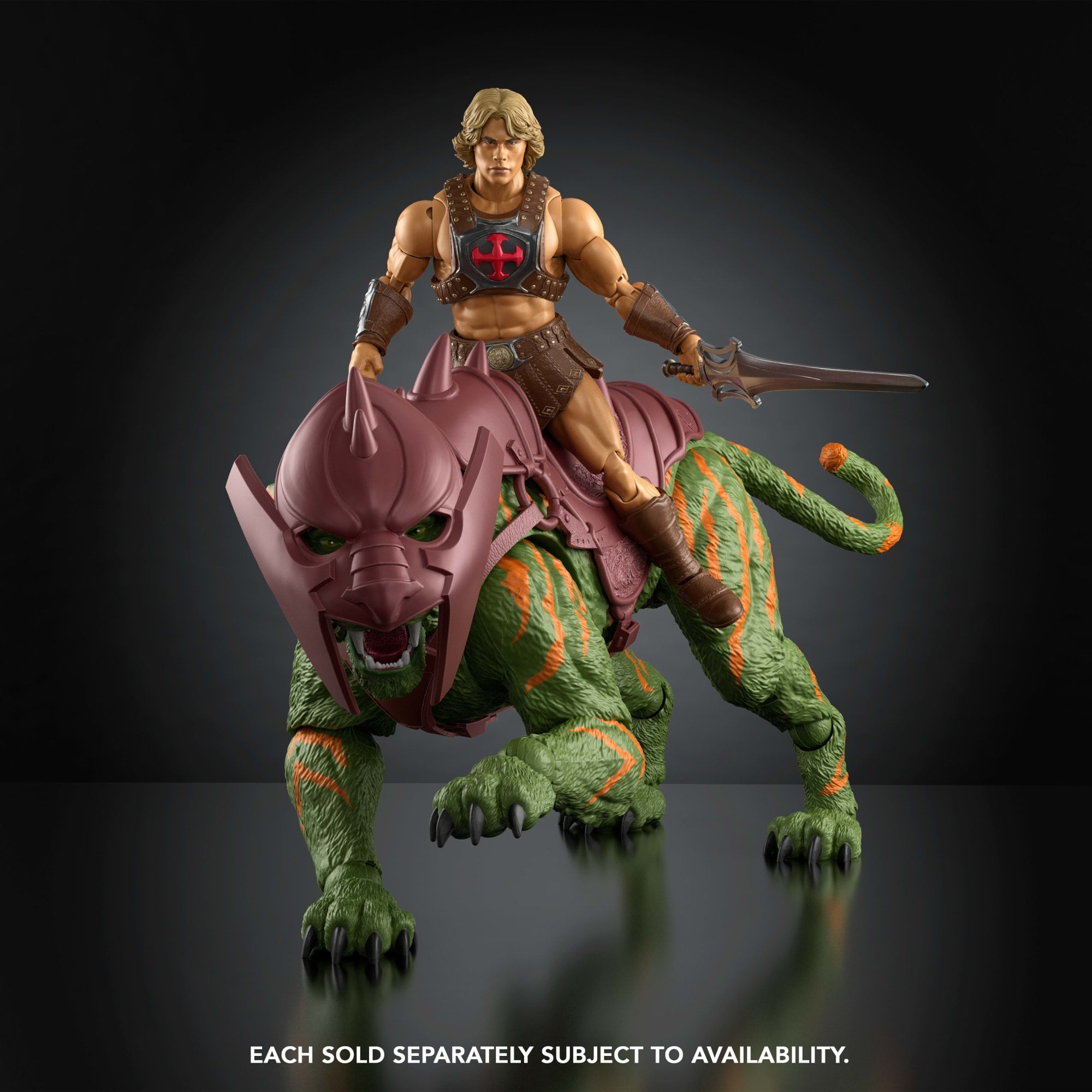 Les Maîtres de L'Univers-Figurine Articulée Tigre de Combat - Image 5