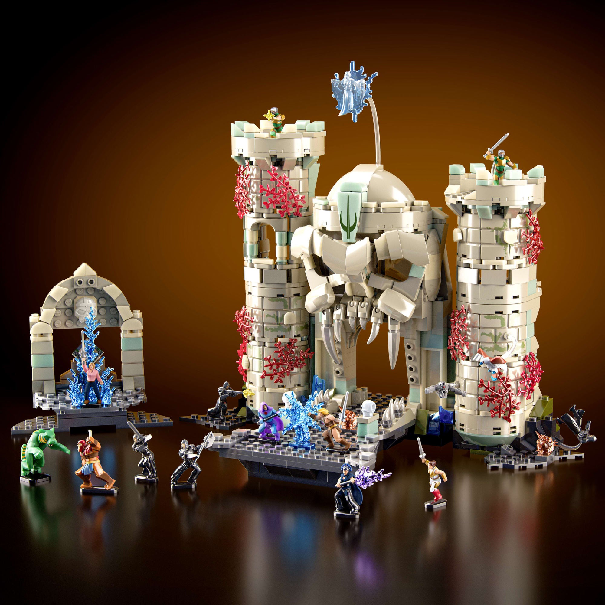Coffret de Construction La Bataille du Château de Grayskull Mattel Brick Shop - Image 4