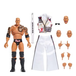 WWE Ultimate Edition The Rock Final Boss Action Figure & Accessories Set. 6-Inch Collectible