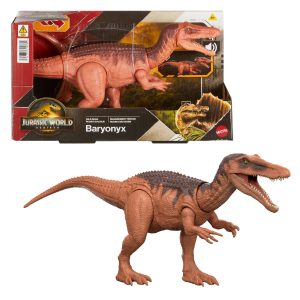 Jurassic World Dinossauro de Brinquedo Rebirth Rugido Selvagem Baryonyx