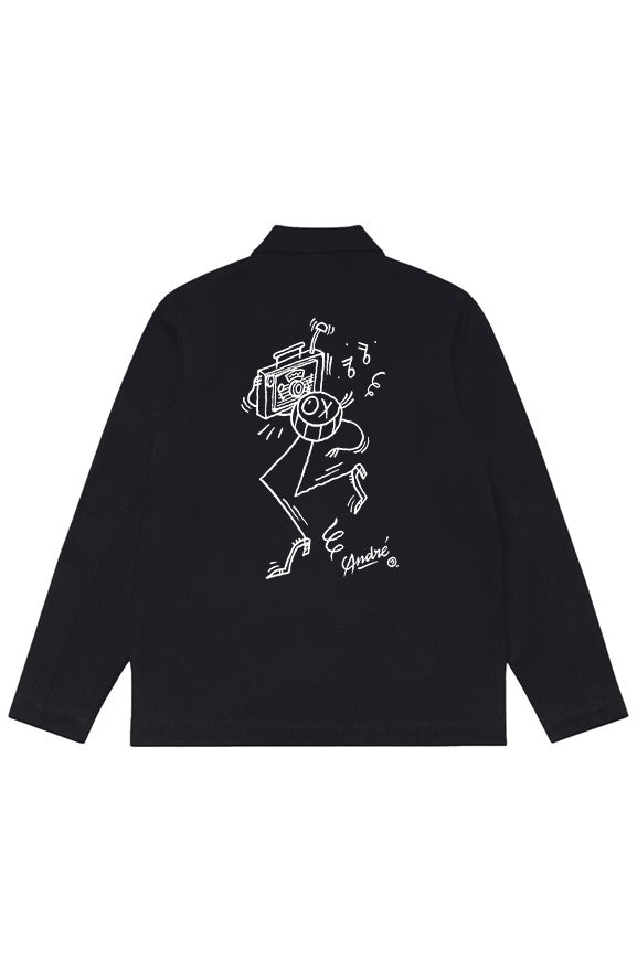 Fisher Price x André Saraiva Black Chore Jacket - Image 8