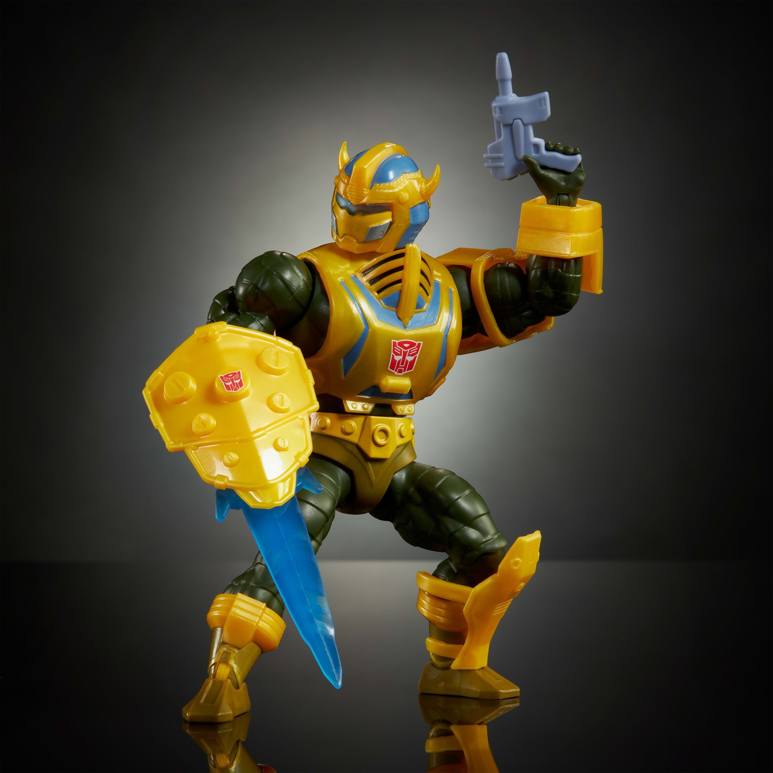Masters of the Universe Origins Figura de Acción Man-At-Arms Armadura Bumblebee - Image 2