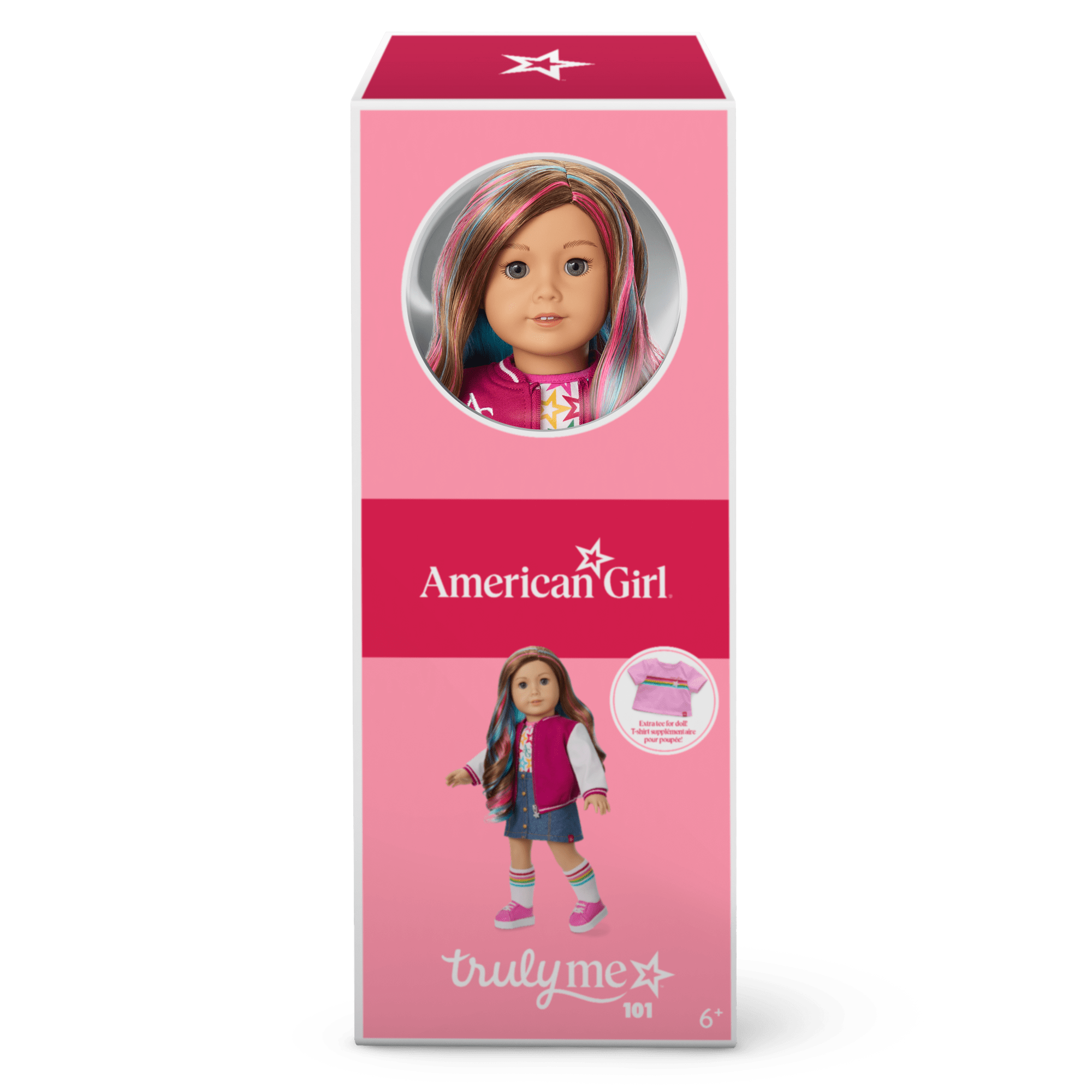 Truly Me™ 18-inch Doll #101 with wavy caramel hair - Image 16