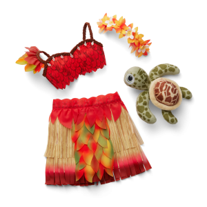 Disney Moana Wayfinder Outfit & Sea Turtle Plush for 18-inch Dolls by American Girl®