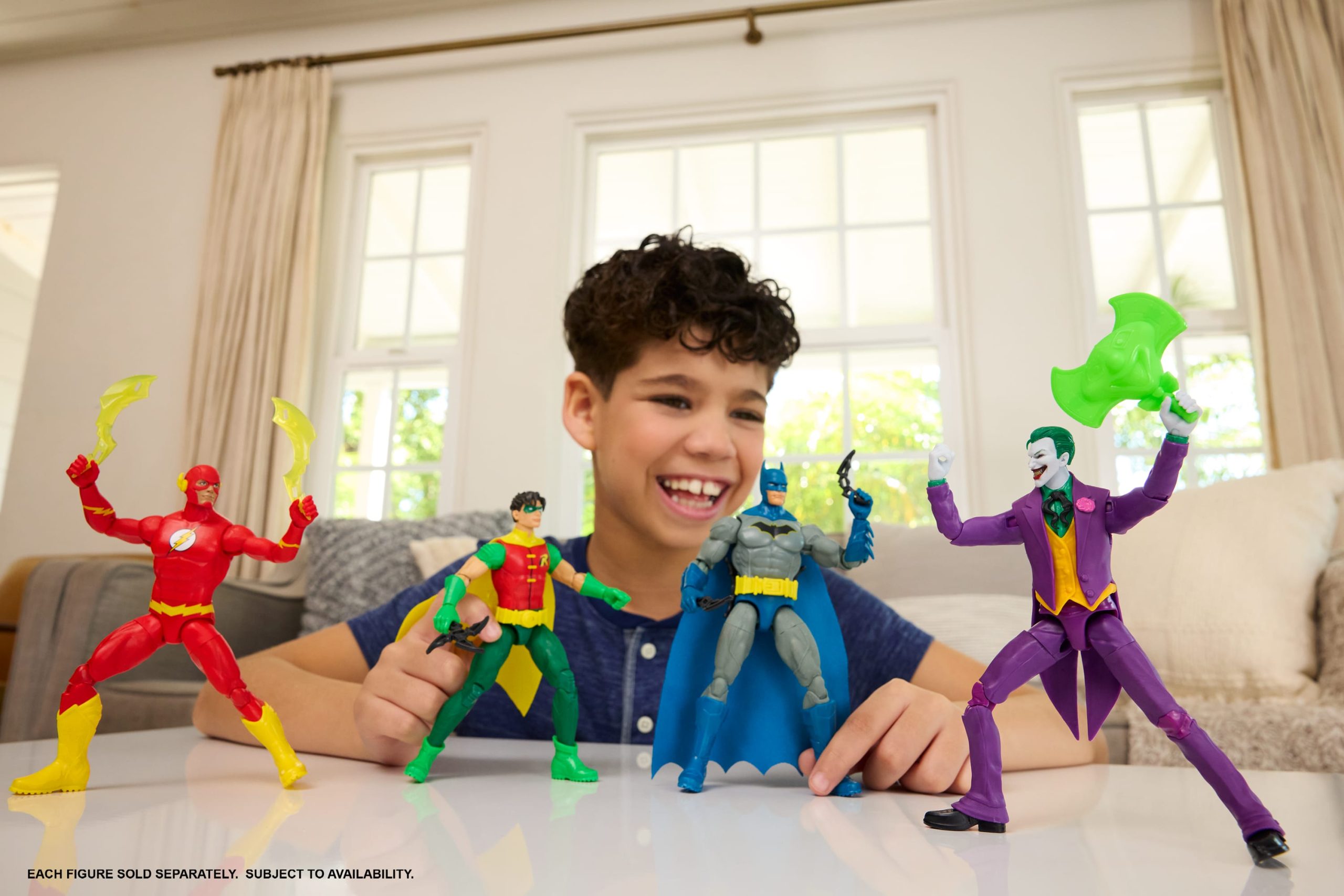 DC Premier 6.5 Inch The Joker Action Figure Series 1. 22 Articulations. Chatter Teeth Weapon - Image 2