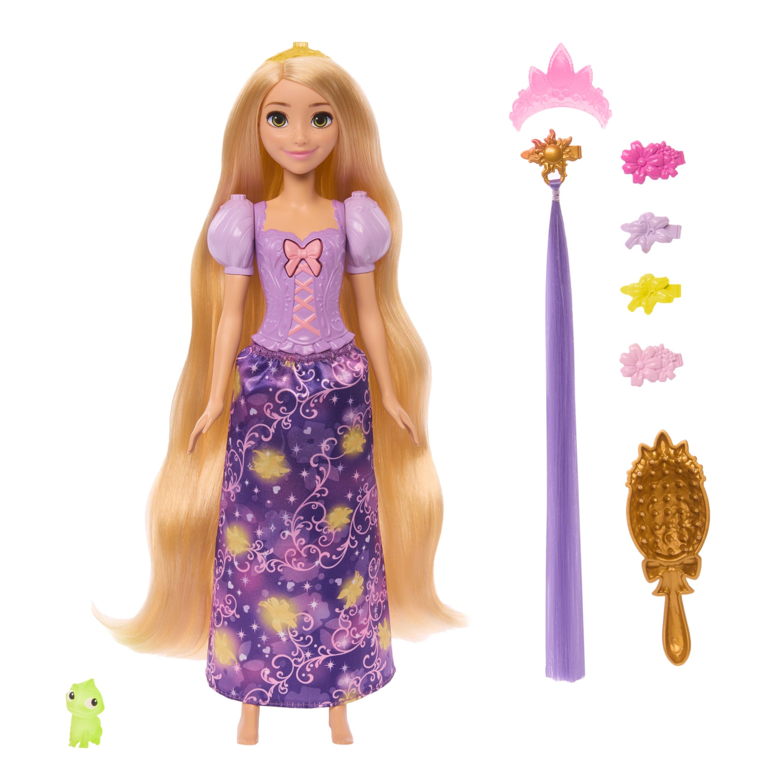 Princesse Disney Poupée Raiponce Cheveux Magiques - Image 5