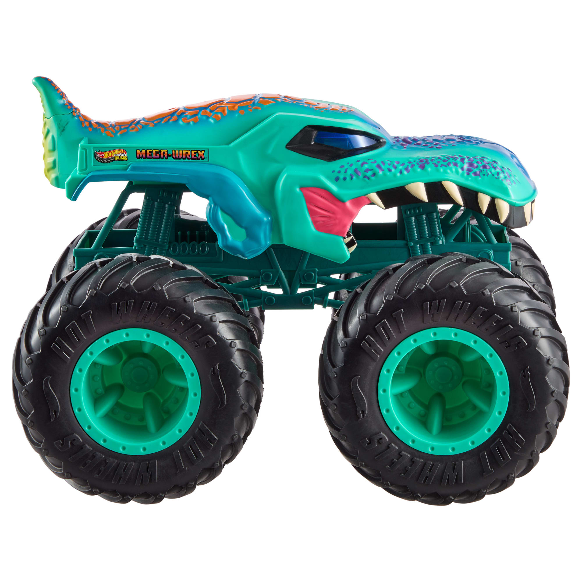 Hot Wheels-Monster Trucks Mega-Wrex Xxl-Avec Grandes Roues et Détails Brillants - Image 2