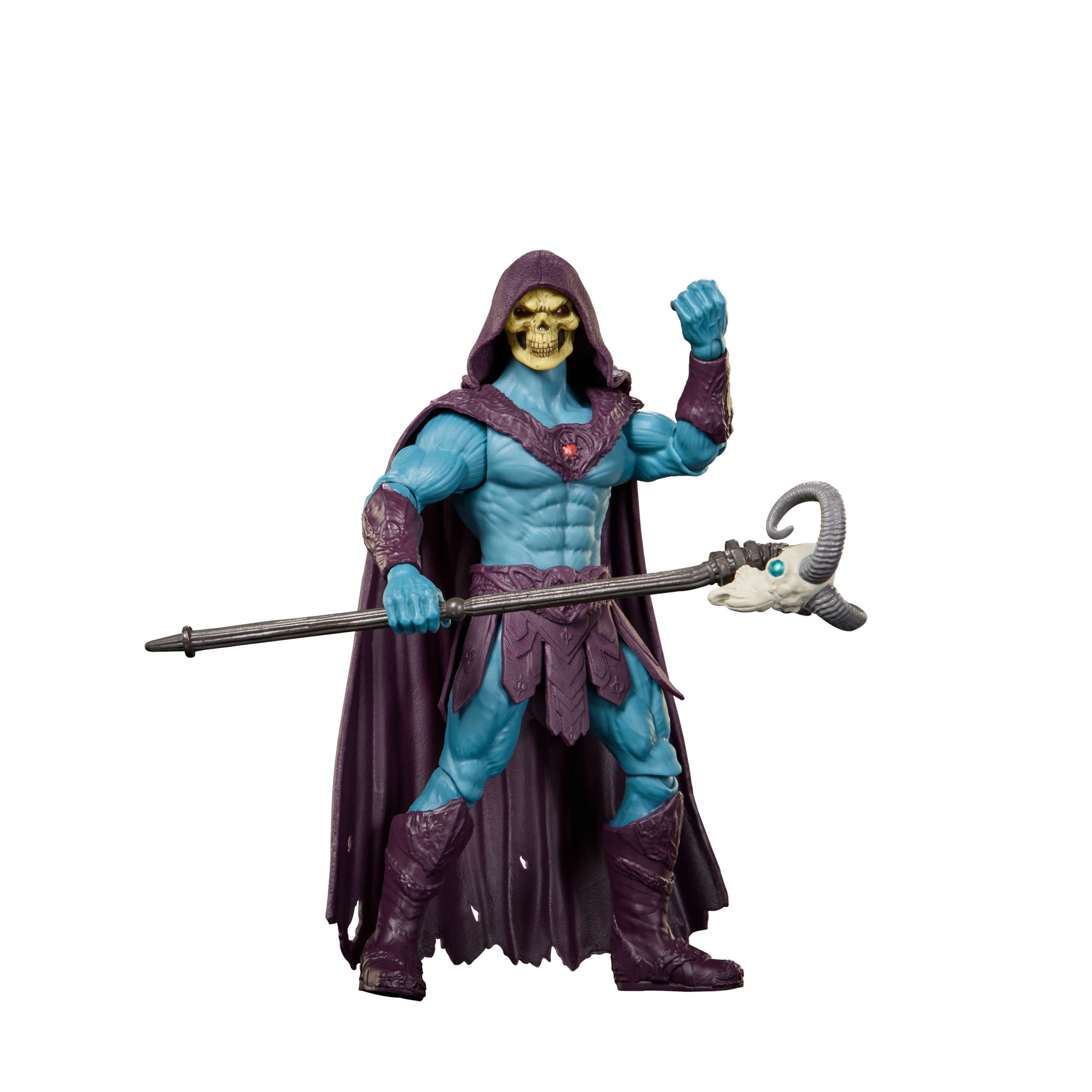 Masters Of The Universe 2026 Movie Skeletor 5.5 Inch Action Figure Villain Toy. Havoc Staff - Image 3