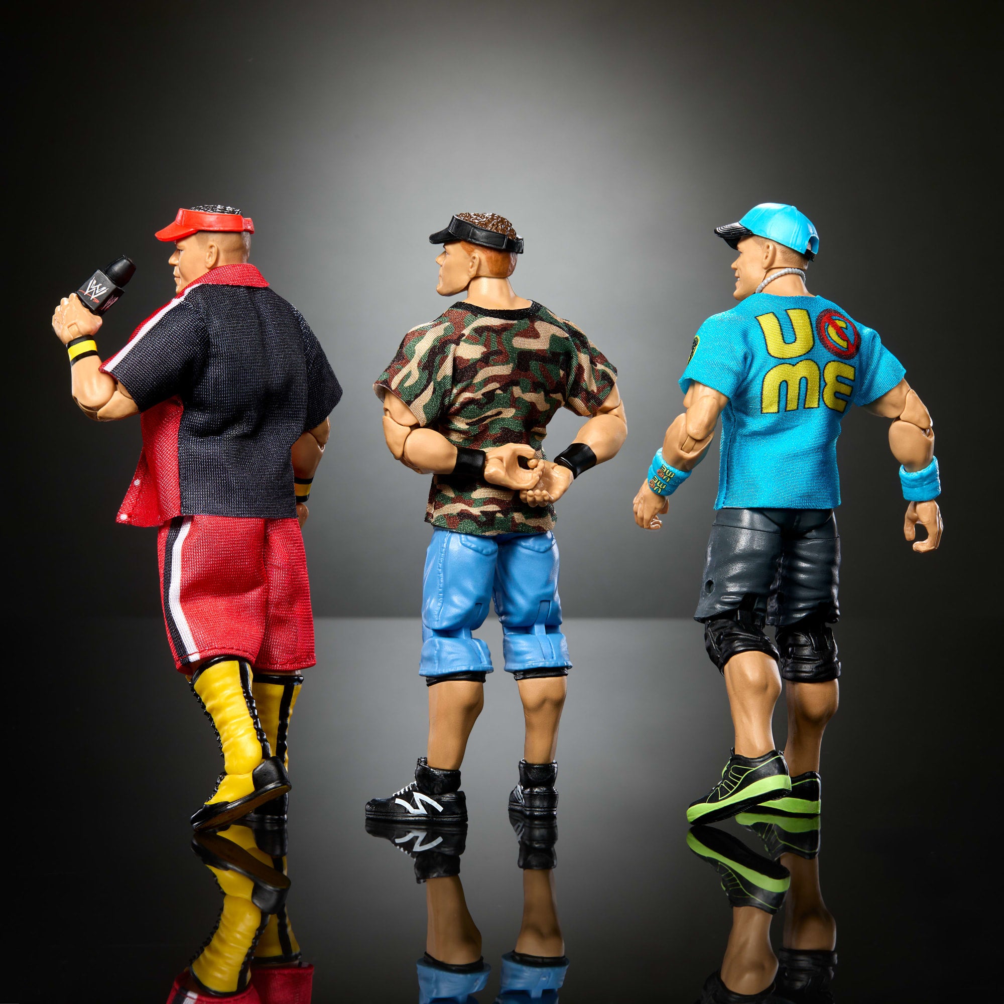 WWE Elite Collection John Cena 3-Pack. Collectible Set Of 6-inch Action Figures With Articulation - Image 6