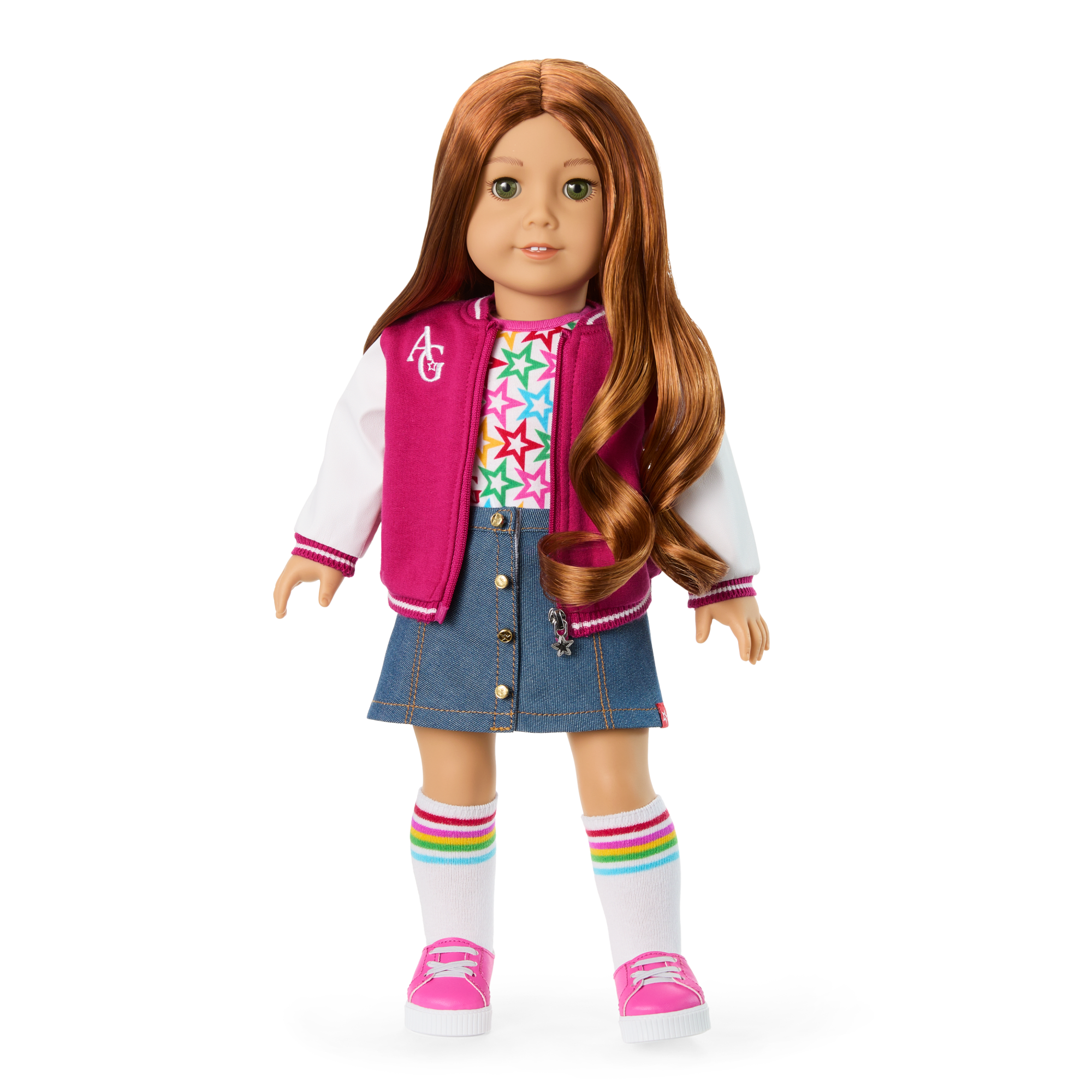 Truly Me™ 18-inch Doll #103 with wavy red hair - Image 2