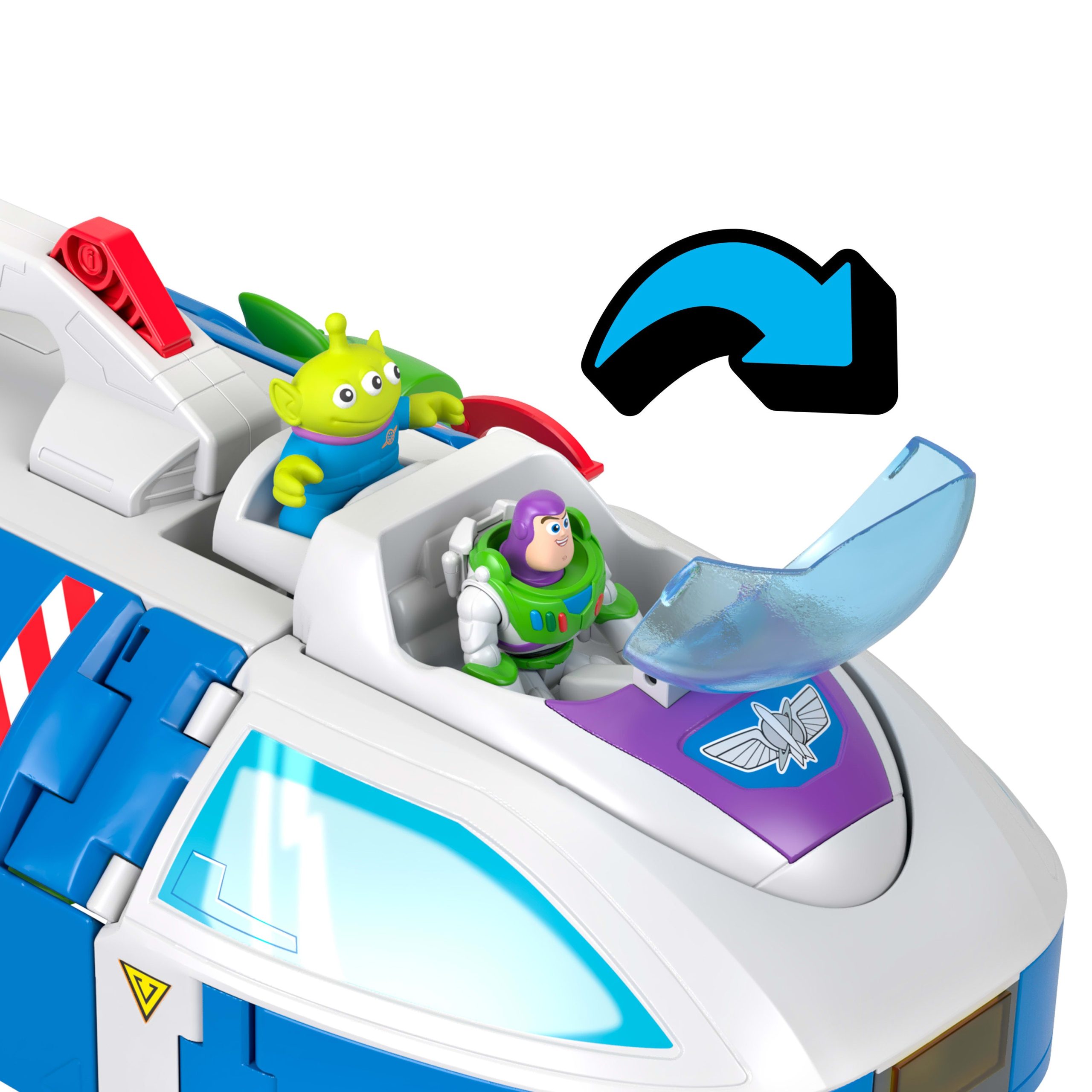 Imaginext Toy Story-Vaisseau Transformable de Buzz L'Éclair - Image 4