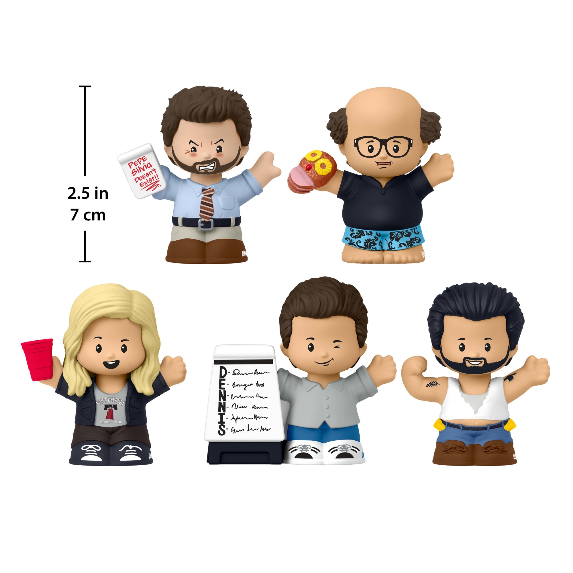 Little People Collector It's Always Sunny in Philadelphia Set For Adults & Fans. 5 Figures - Image 5