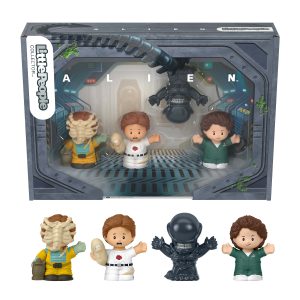 Little People Collector Alien Movie Special Edition Set For Sci-Fi Fans. 4 Figures