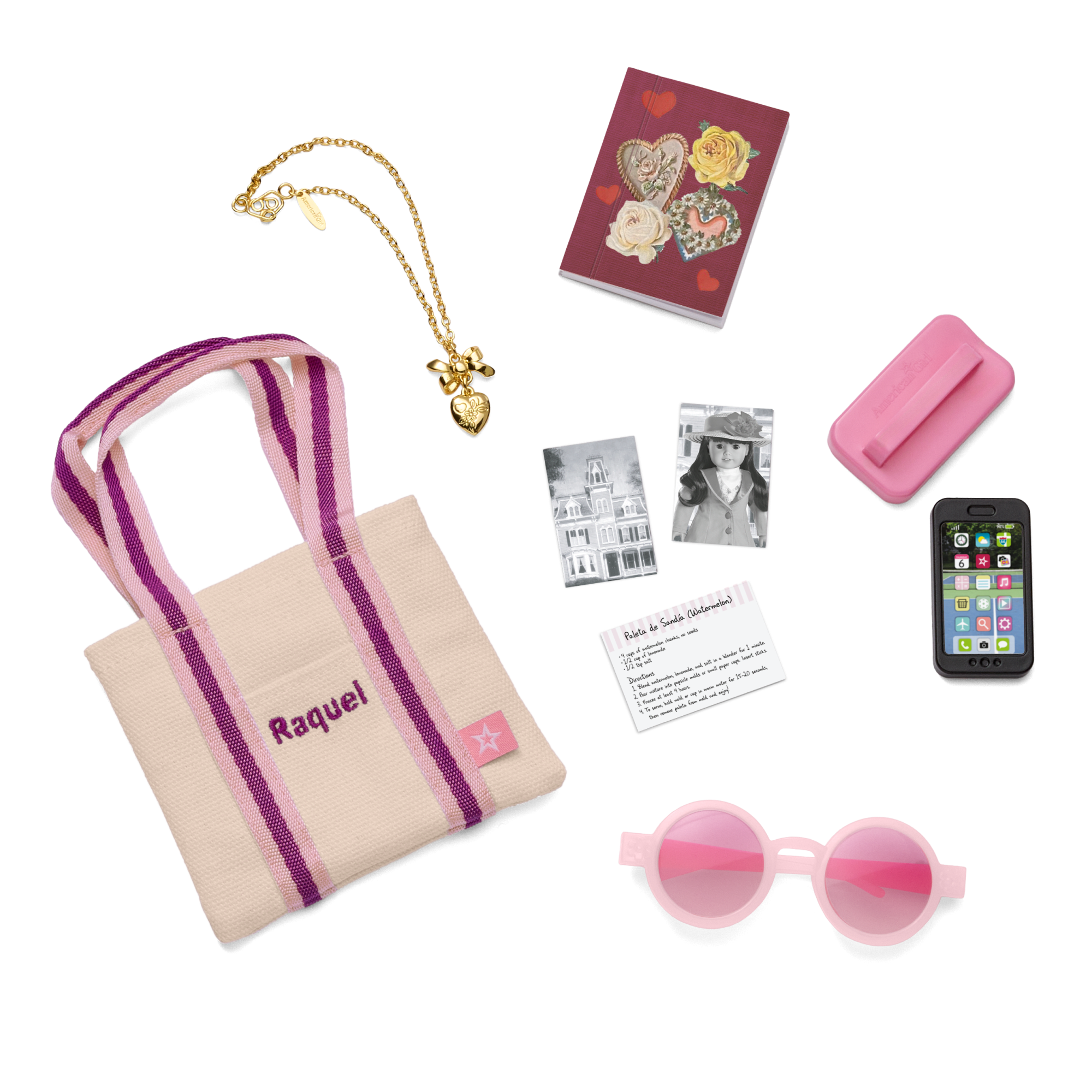 Raquel™ 18-inch Doll. Journal. Accessories & Doll Carrier (Girl of the Year™ 2026) - Image 6