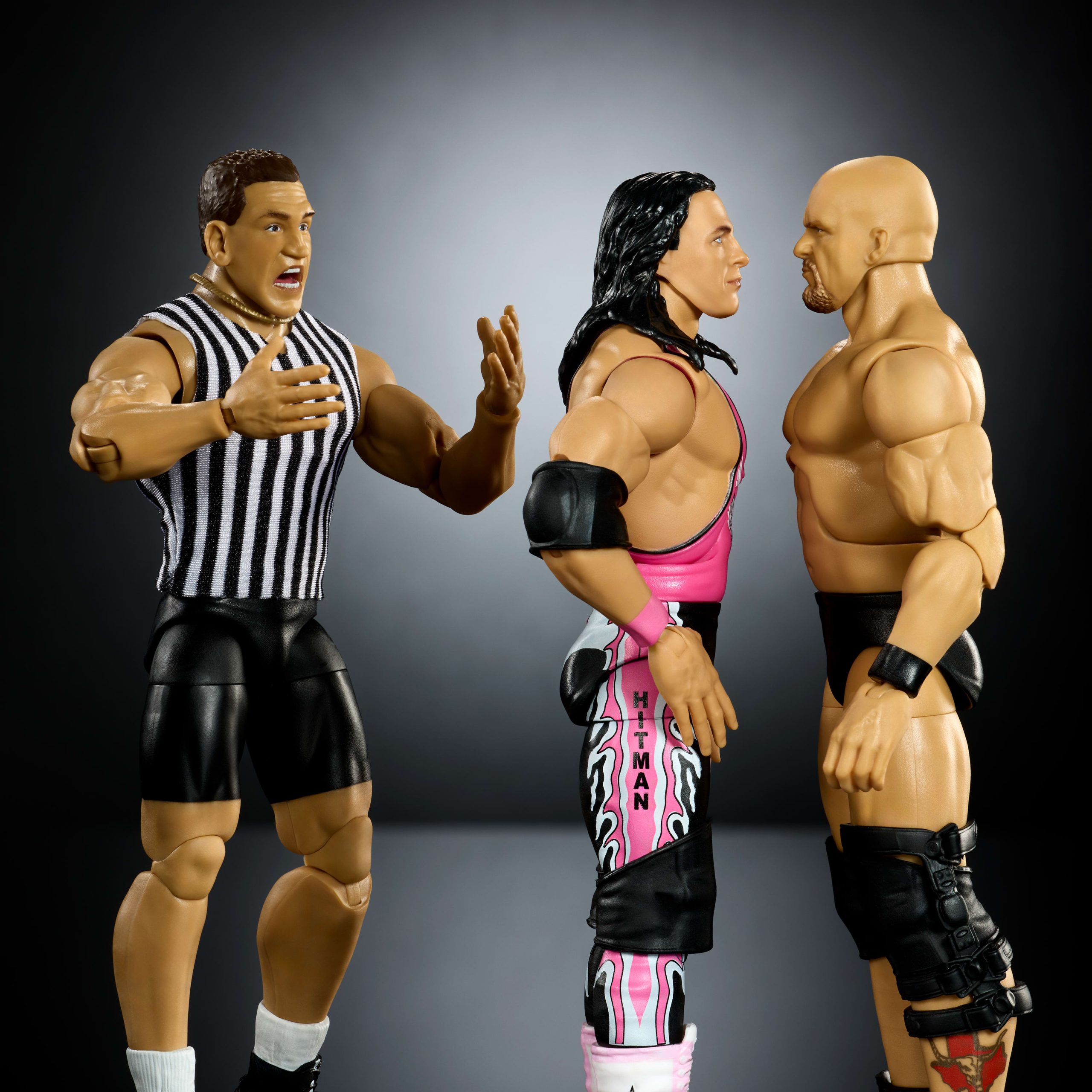 WWE Elite Legacy Submission Match 3 Action Figures & Accessories Set. 6-Inch Collectible - Image 3