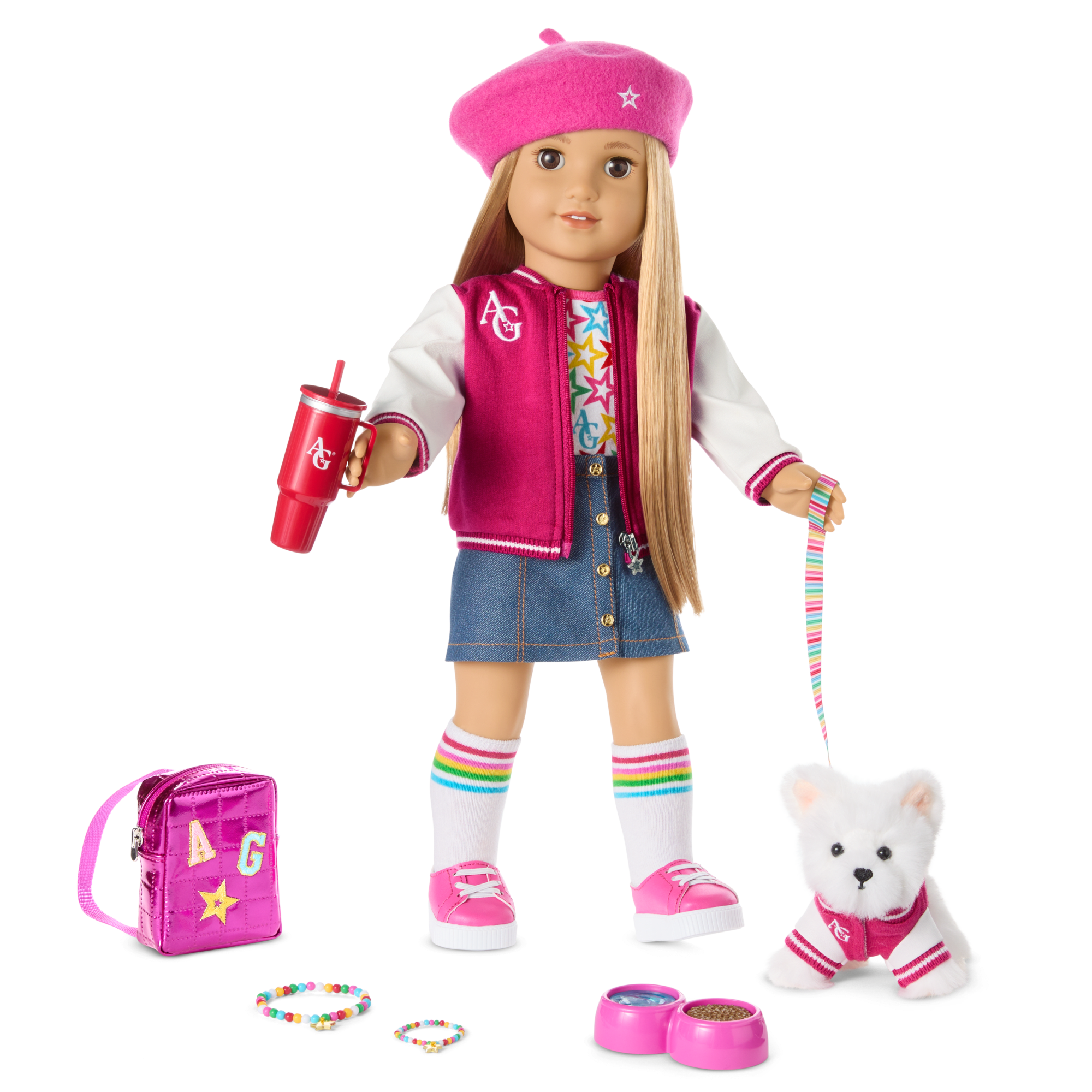 Truly Me™ 18-inch Doll #131 with straight blonde hair - Image 17