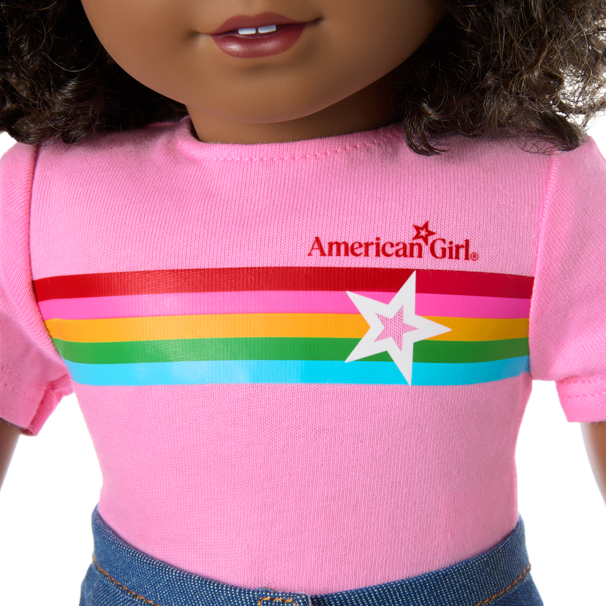 Truly Me™ 18-inch Doll #112 with curly dark-brown hair - Image 11
