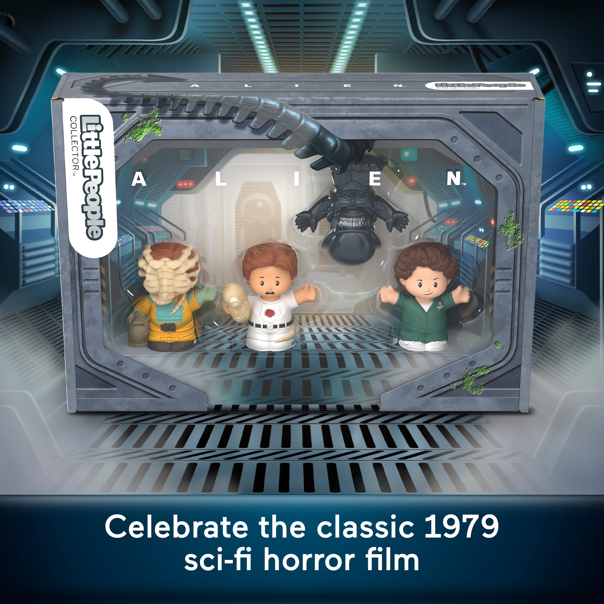 Little People Collector Alien Movie Special Edition Set For Sci-Fi Fans. 4 Figures - Image 3