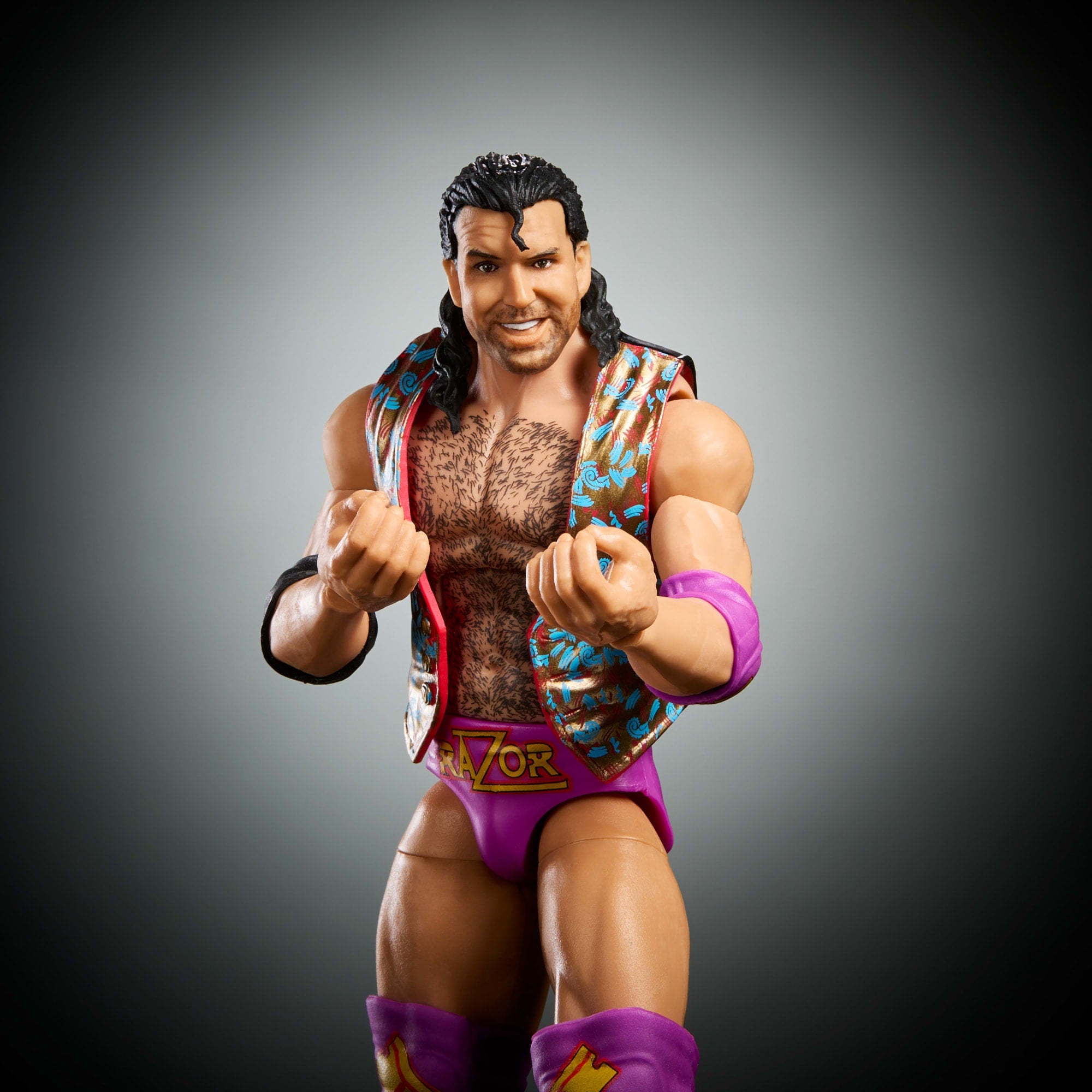 WWE Legends Elite Collection Razor Ramon Action Figure - Image 3