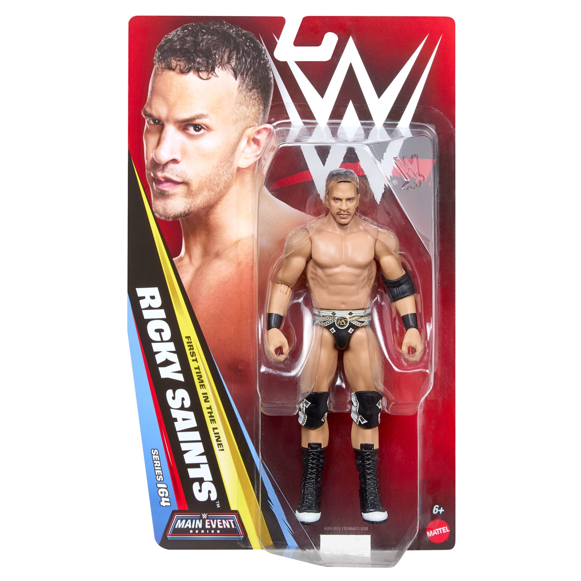WWE Ricky Saints Action Figure. Main Event Series #164. 6-Inch Collectible With Articulation - Image 2