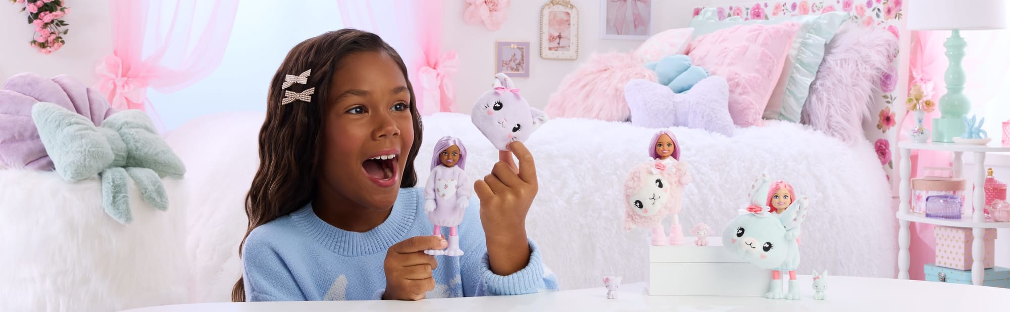 Barbie Poupée Barbie Cutie Reveal Chelsea Série Bisounours - Image 2