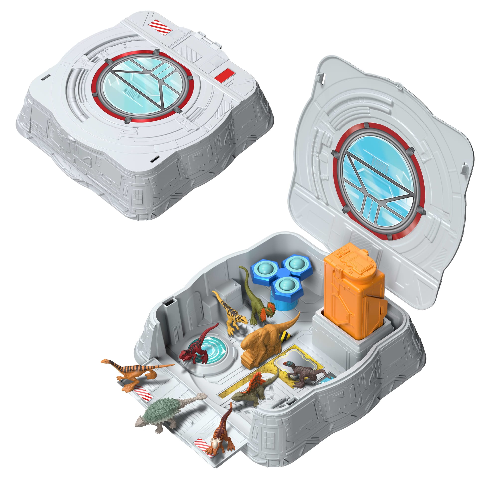 Coffret de Jeu Laboratoire Sensoriel Distortus Rex Avec 8 Mini-Figurines Dans Un Coffret