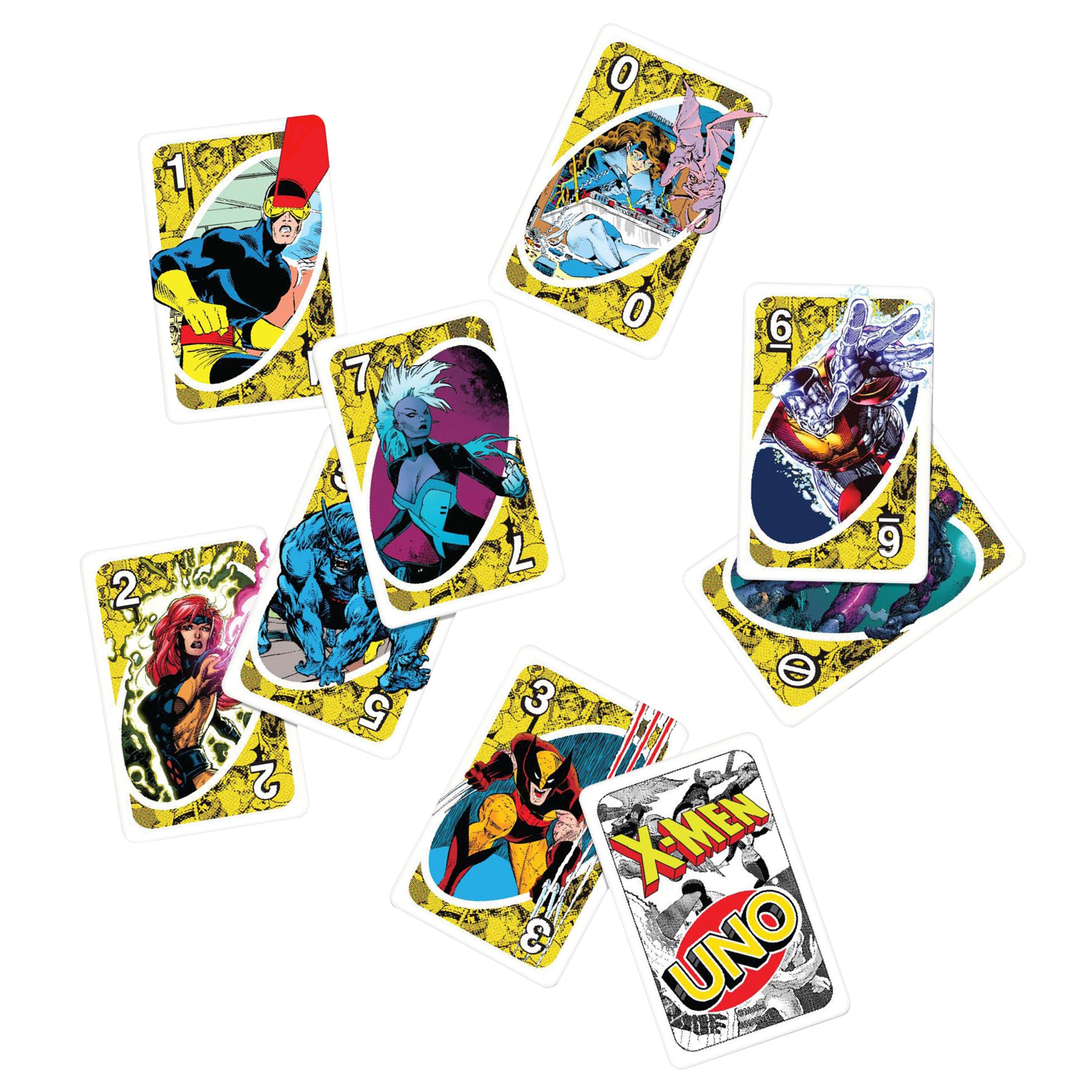 UNO X-Men Card Game For Kids. Adults & Family Nights With Marvel Comics Inspired Deck For 2 – 10 Players - Image 4