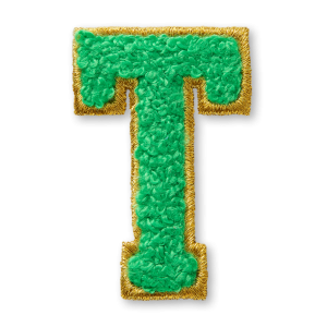 AG™ Letter T Stick-On Patch