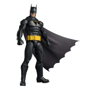 DC 12-Inch Batman Action Figure. Black Batsuit. 7 Points Of Articulation