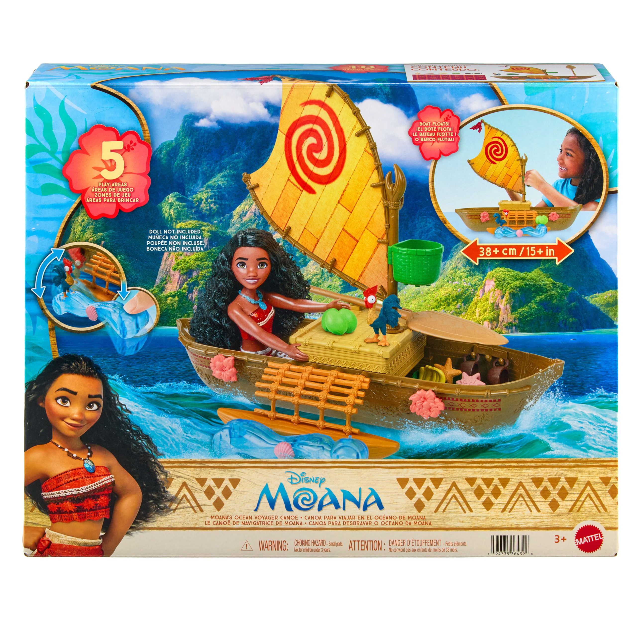 Moana Garland Fashion Dolls Moana Barco de Aventuras - Image 6