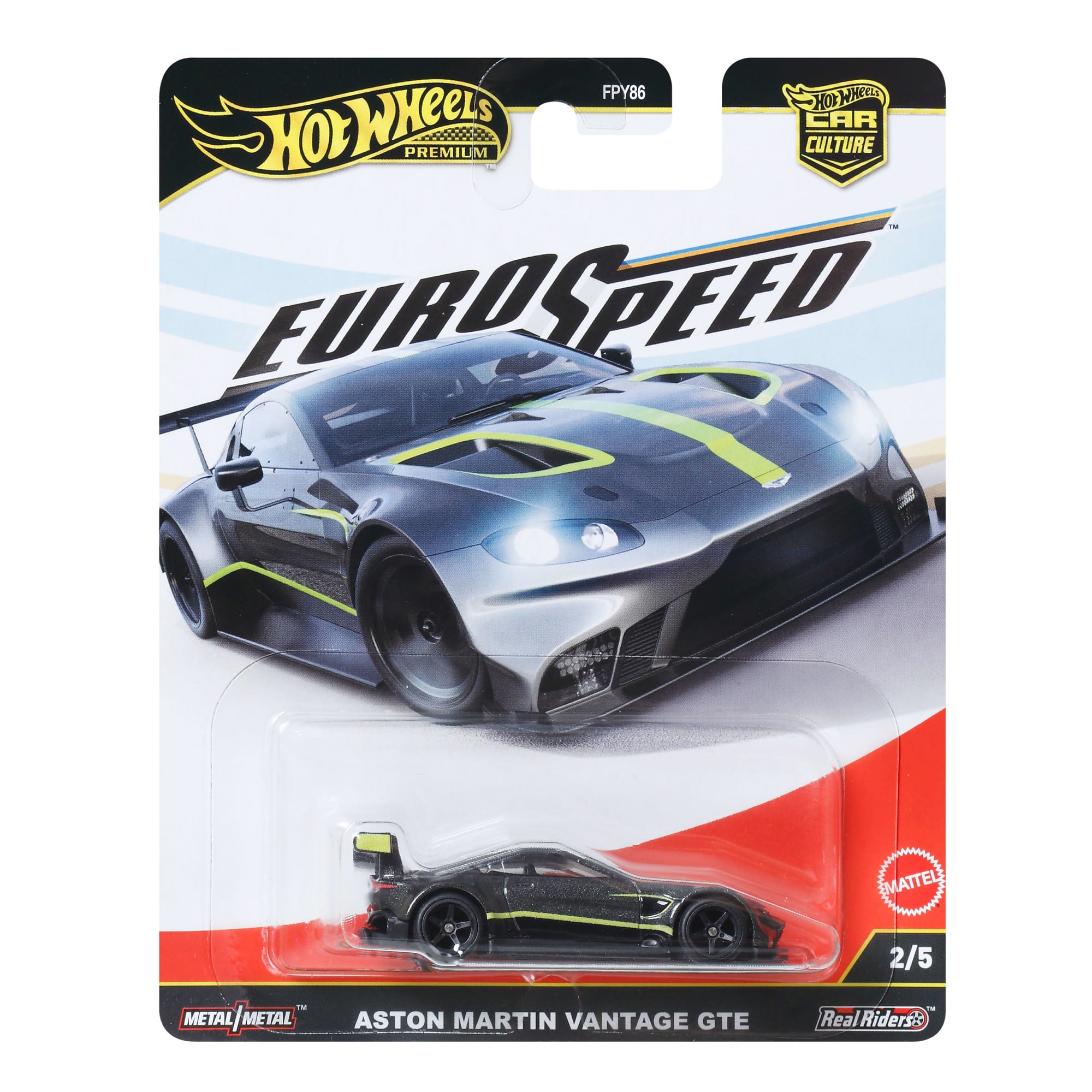 Hot Wheels Premium Car Culture EuroSpeed Aston Martin Vantage GTE - Image 7