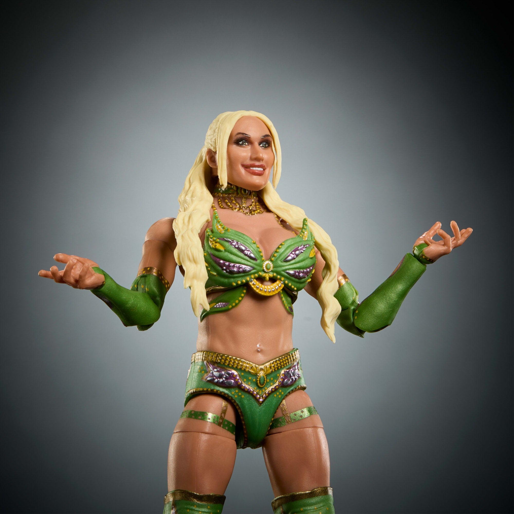 WWE Ultimate Edition Tiffany Stratton Action Figure & Accessories Set. 6-Inch Collectible Superstar - Image 3