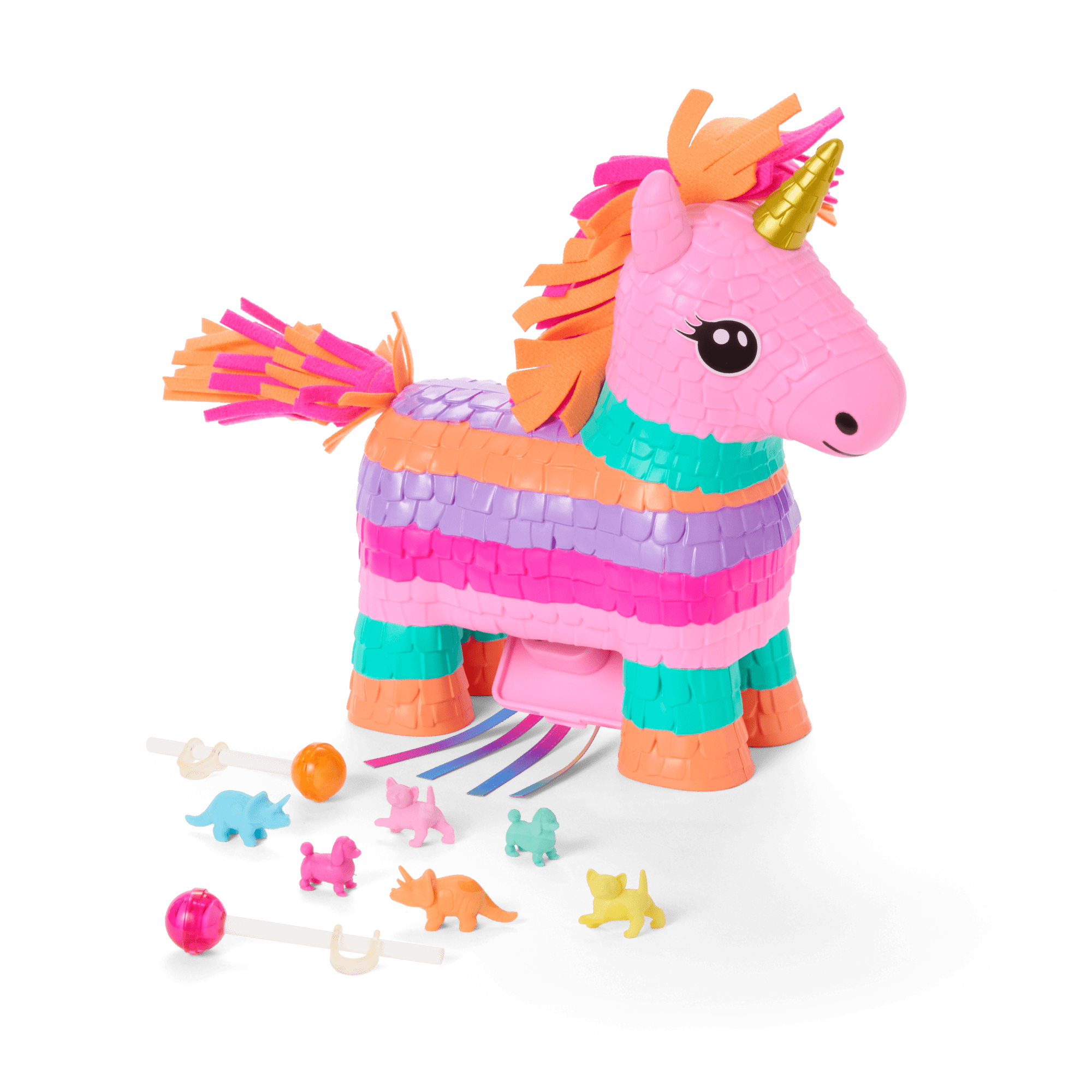 Pink Party-Ready Dress & Party Accessories for 18-inch Dolls - Image 7