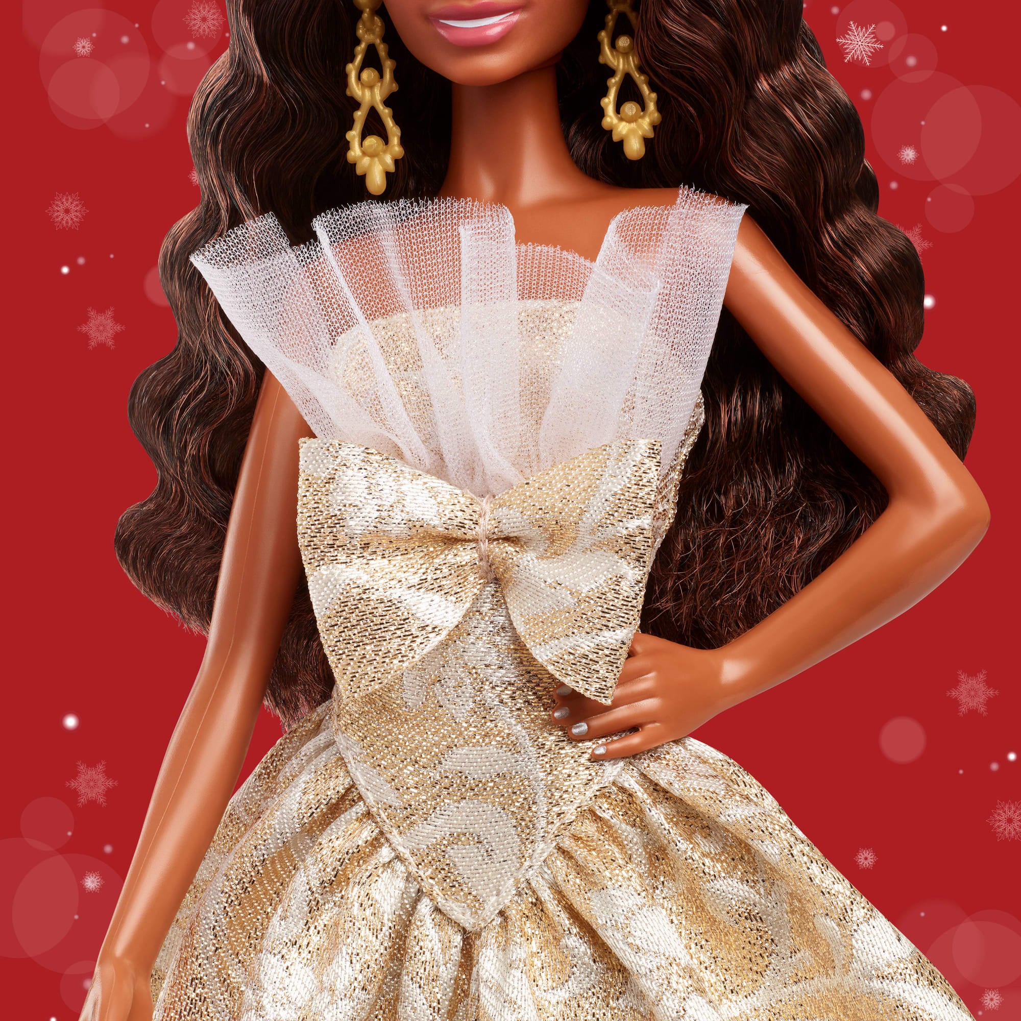 Barbie® Poupée Barbie® Joyeux Noël 2025 - Image 3