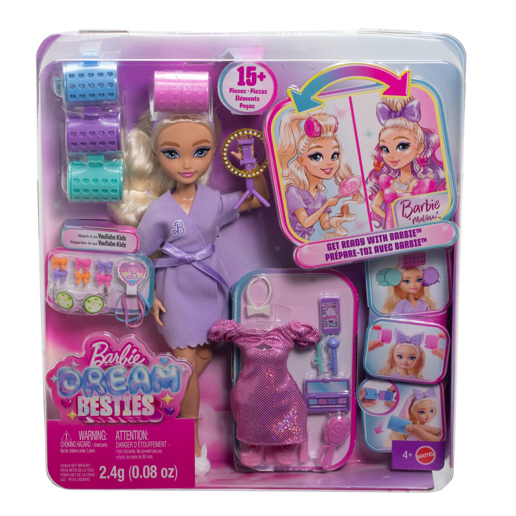 Barbie® Poupée Barbie® et Accessoires Dream Besties 'Malibu' Soirée en Ville - Image 6