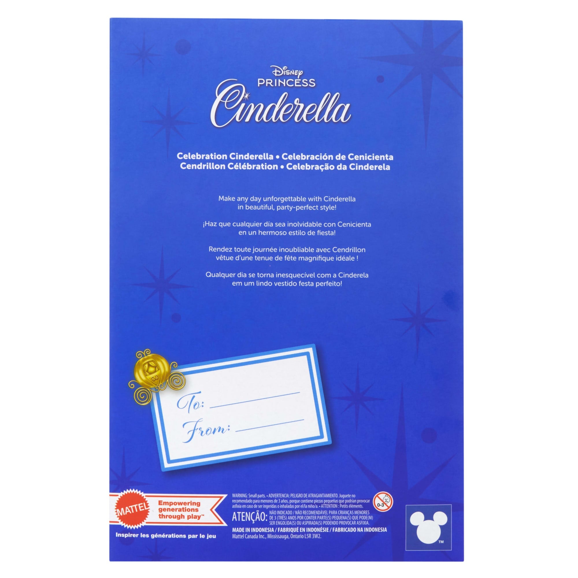 Disney Princess Birthday Celebration Cinderella Collectible Fashion Doll. inspired By Disney Movie - Image 6