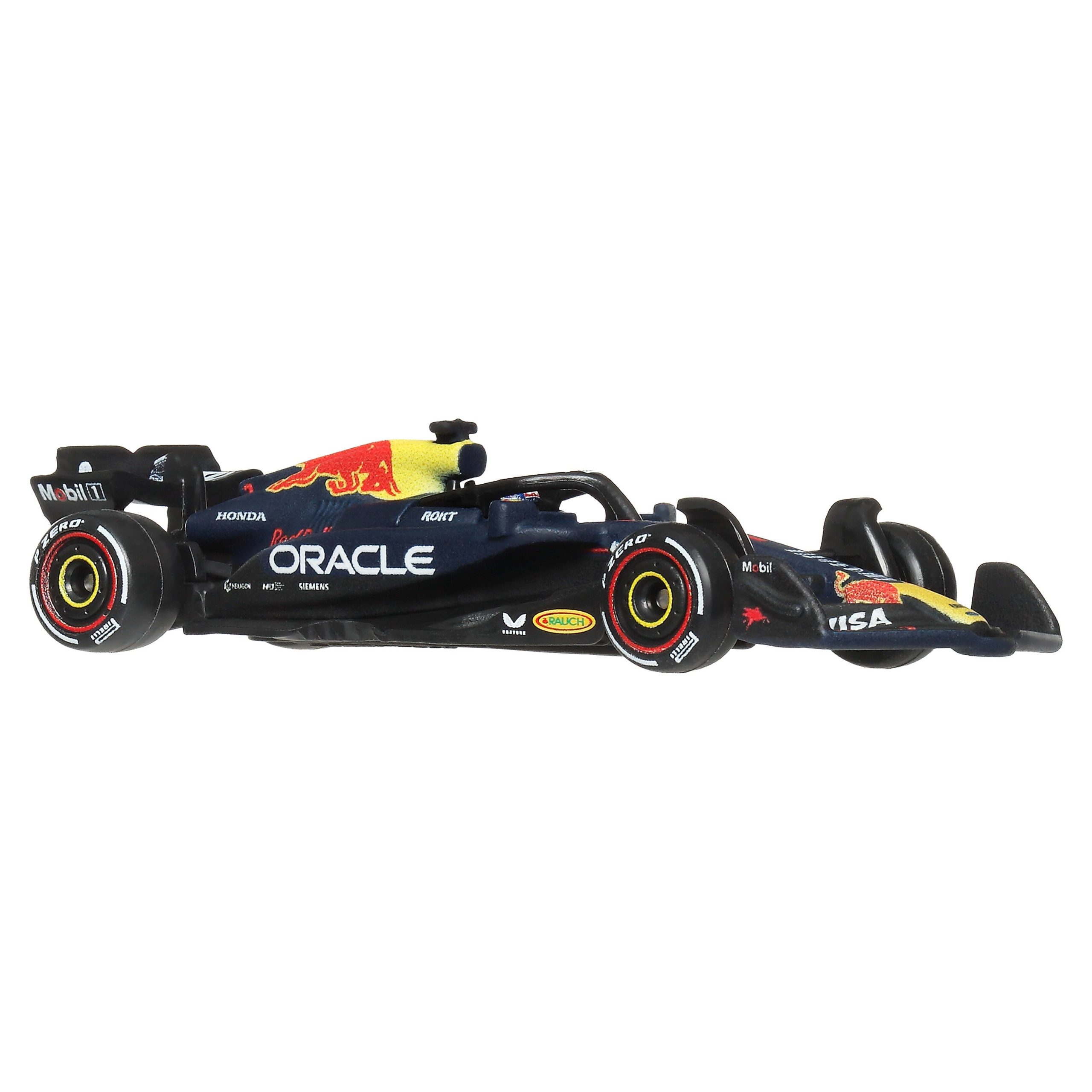 Hot Wheels Premium Formula 1 2-Pack Of Toy Cars. Oracle Red Bull Racing: Verstappen & Tsunoda - Image 4