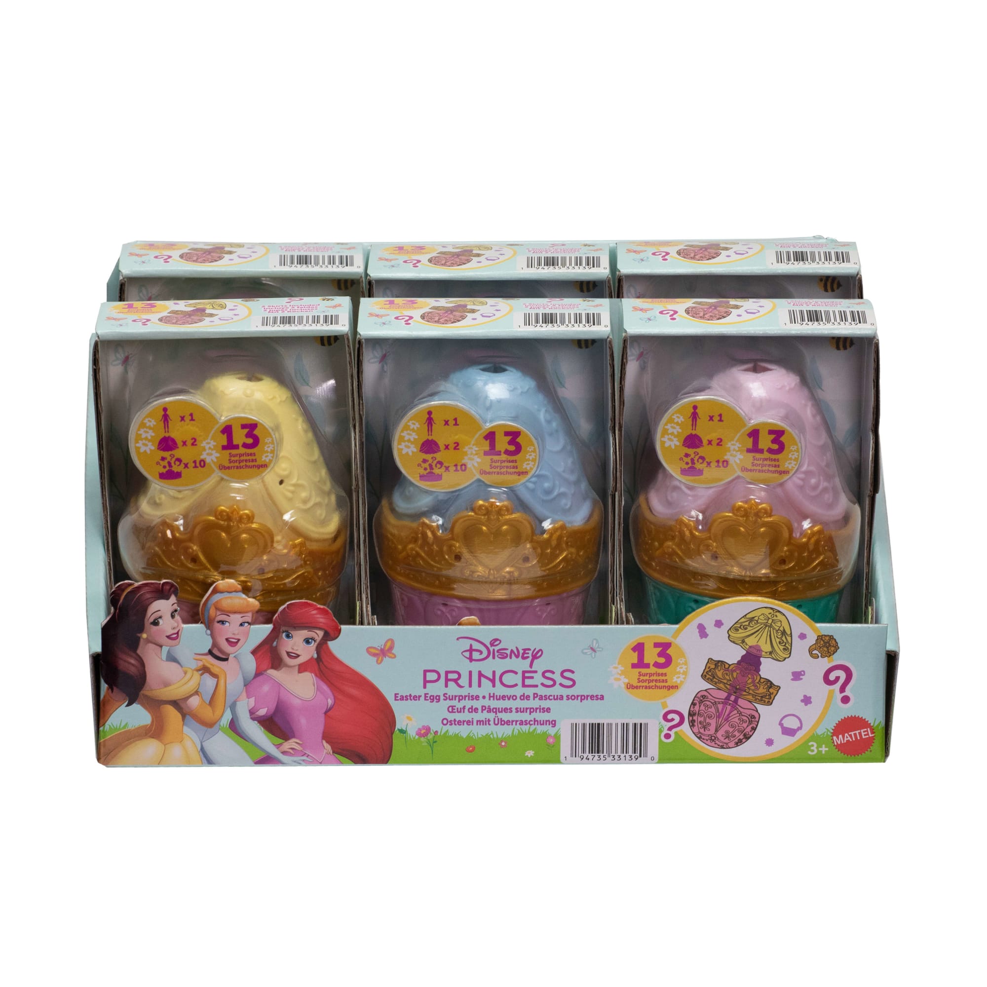Disney Princess Easter Egg Surprise With 1 Small Doll. 2 Skirts & 10 Accessories - Image 6