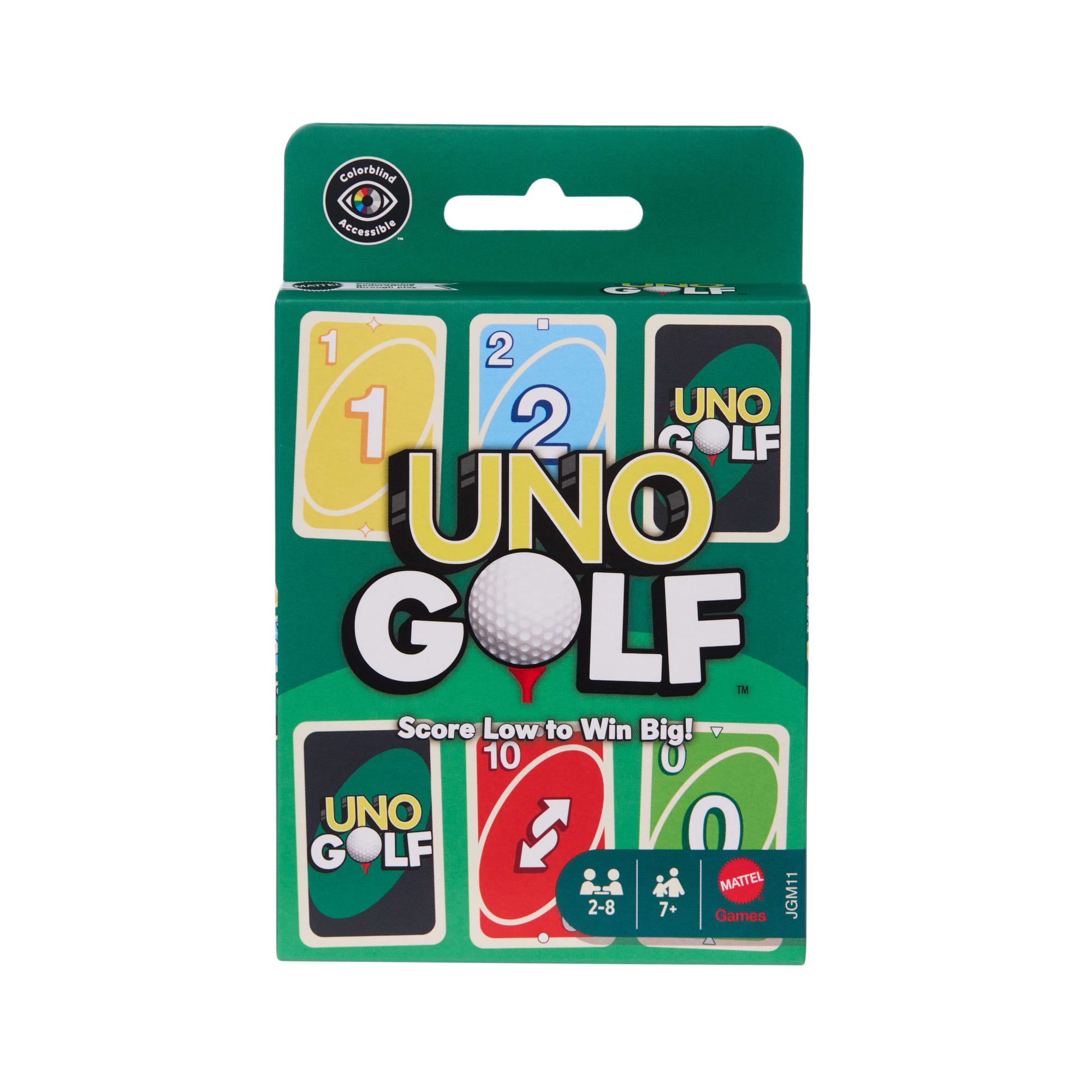 UNO Golf Card Game For Kid. Adult & Family Nights. Parties & Travel. Includes 112 Cards