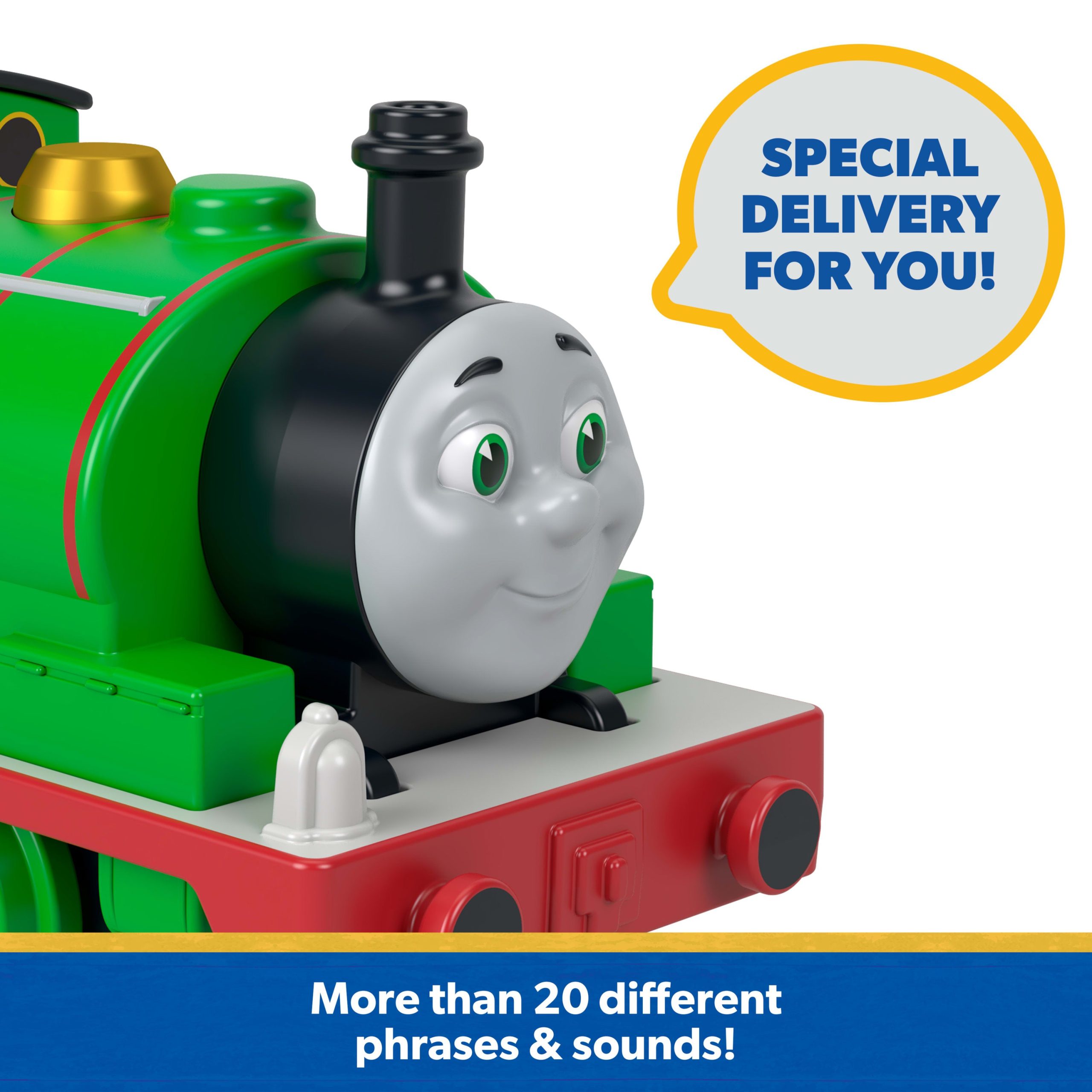 Thomas & Friends By Fisher-Price. Toy Percy Train Engine With Sound Effects. Battery-Powered - Image 4