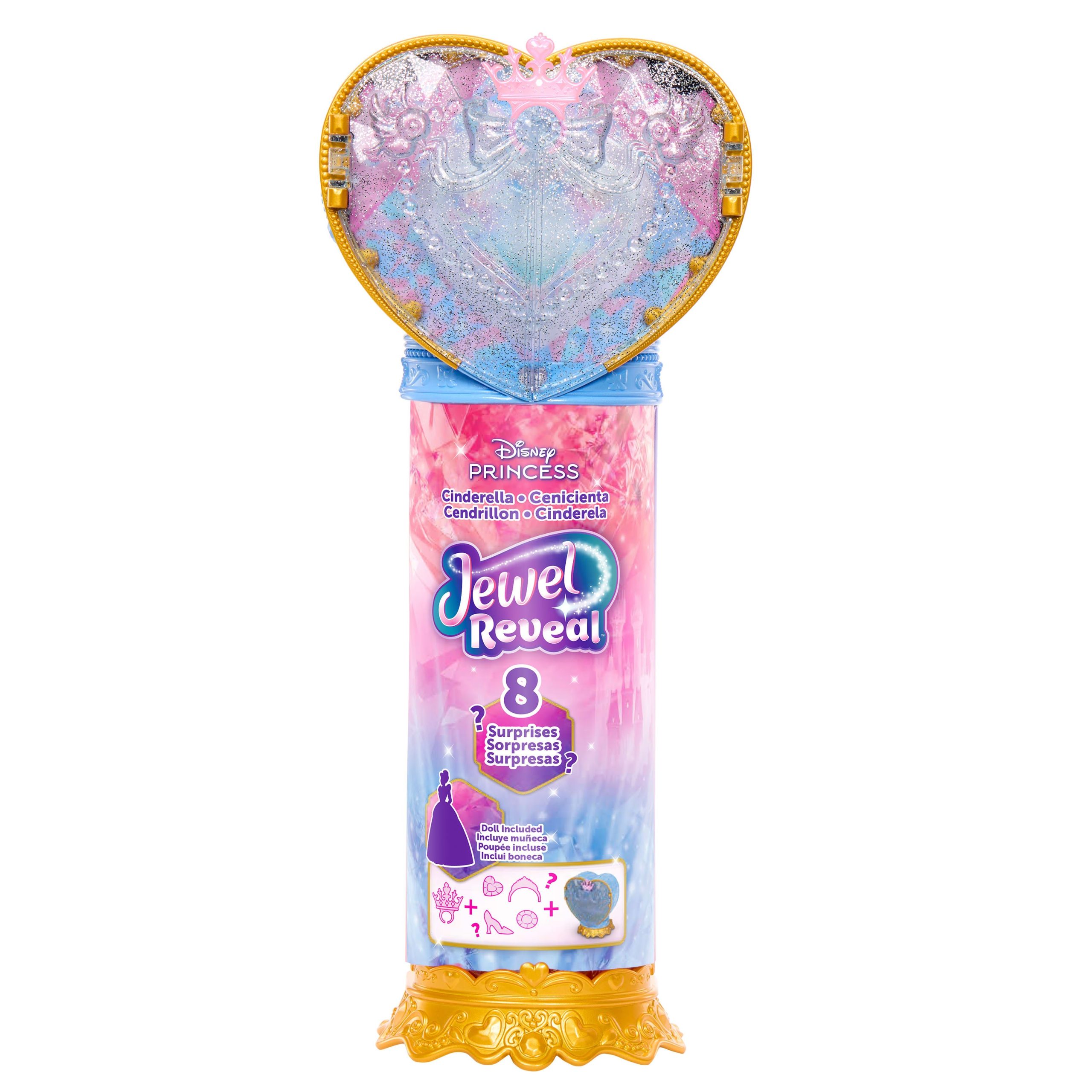 Disney Princesa Fashion Dolls Boneca Reveal Cinderela - Image 6
