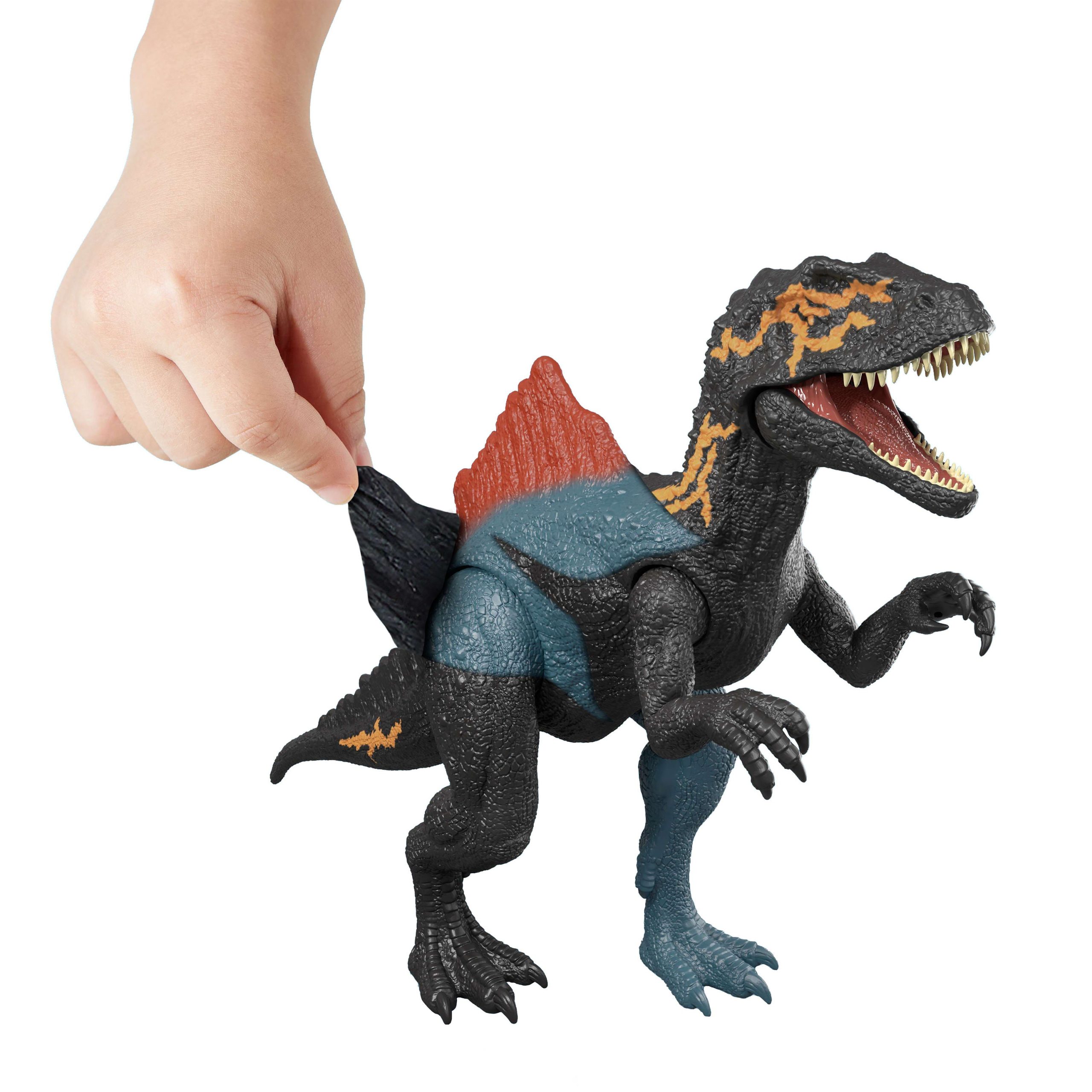Figurine Articulée Concavenator Révélation Dino de Luxe Jurassic World. Jouet à Peler Changeant de Couleur - Image 5