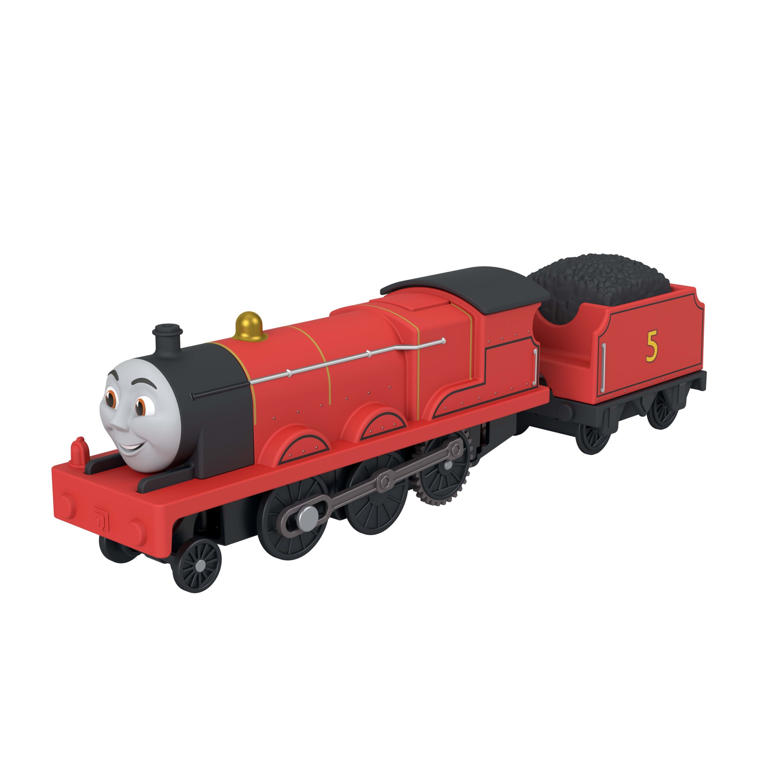 Thomas & Friends By Fisher-Price Motorized James Engine & Tender. Battery-Powered Toy Train - Image 6